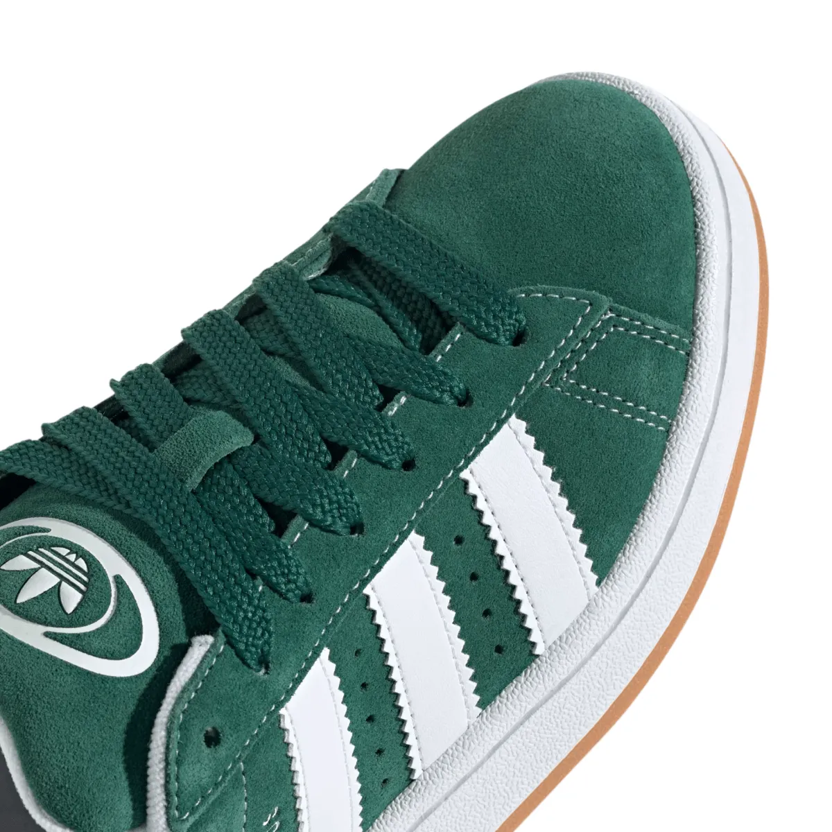 Adidas Kinderschuhe (Grundschule) Campus 00s Dunkelgrün/Wolkenweiß/Off White Adidas Schuhe
