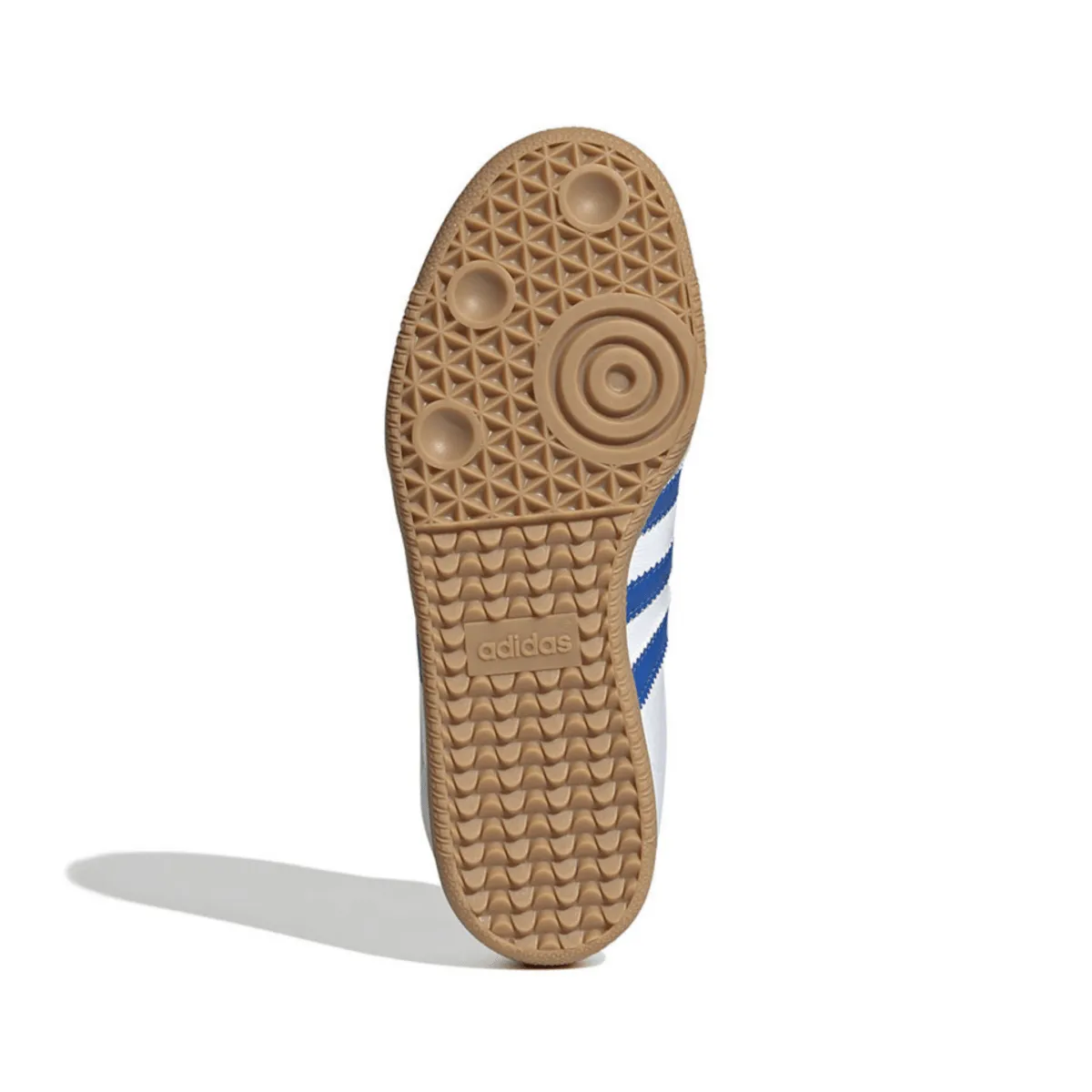 Adidas Kinderschuhe (Grundschule) Samba OG Wolkenweiß/Blau/Gummi