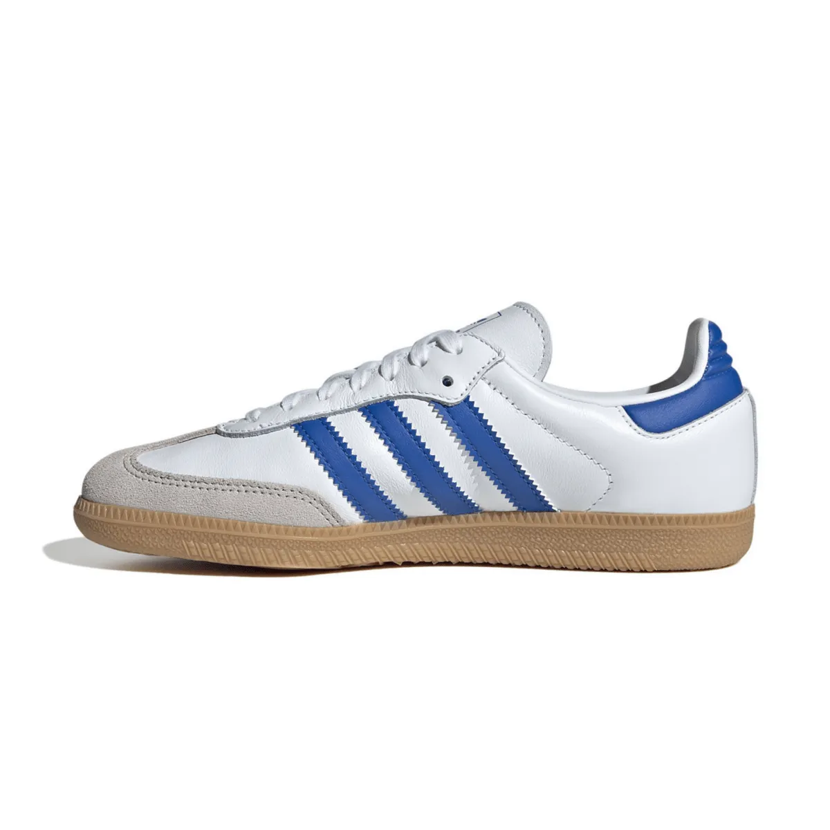 Adidas Kinderschuhe (Grundschule) Samba OG Wolkenweiß/Blau/Gummi