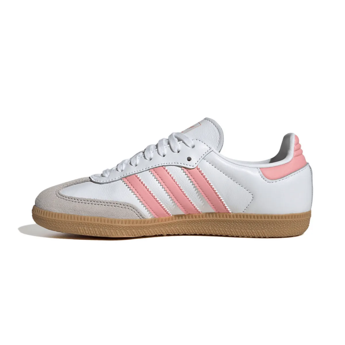 Adidas Kinderschuhe (Grundschule) Samba OG Wolkenweiß/Halbrosa Glitzer/Gummi Adidas Schuhe