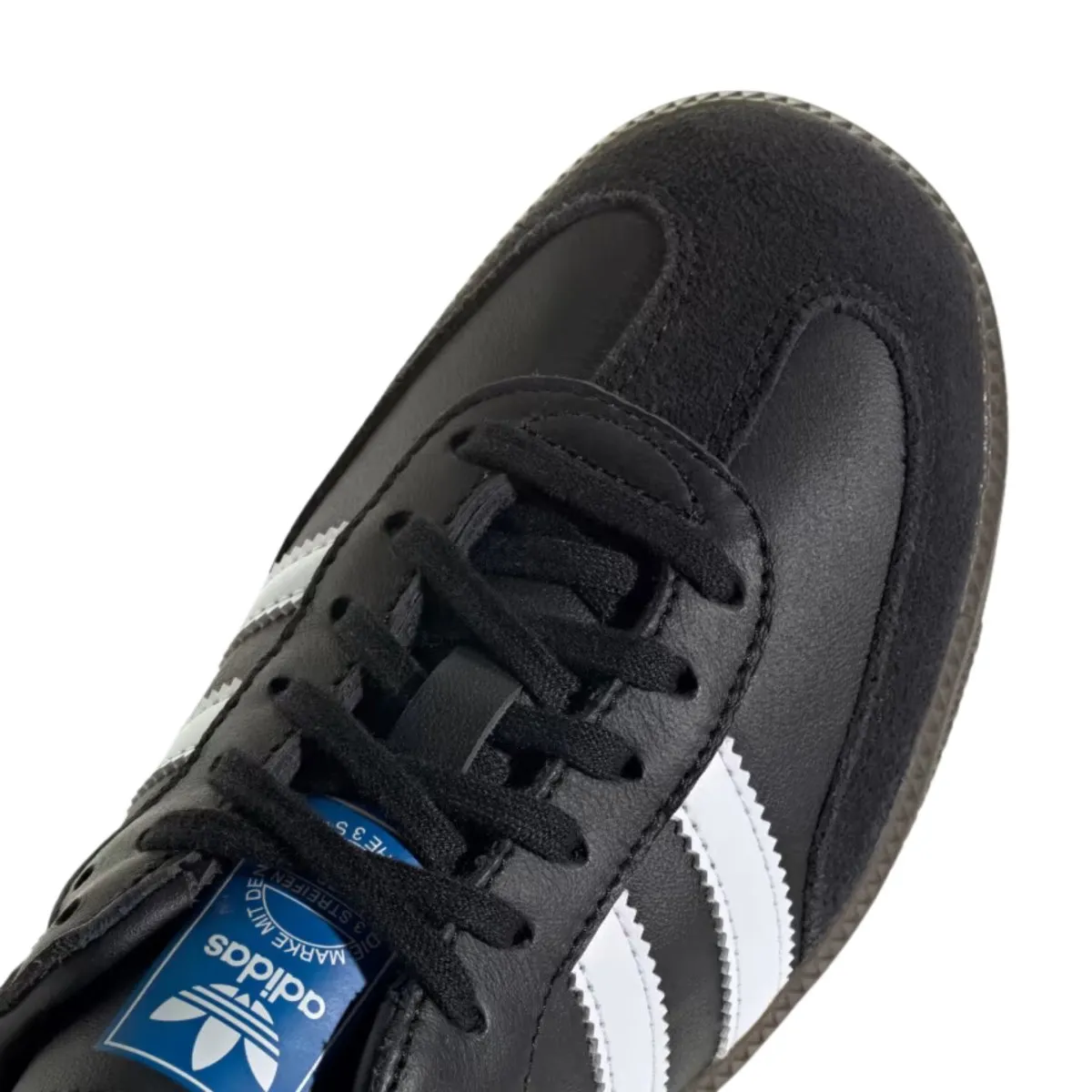 Adidas Kinderschuhe (Grundschule) Samba OG Kern Schwarz/Wolkenweiß/Gummi Adidas Schuhe
