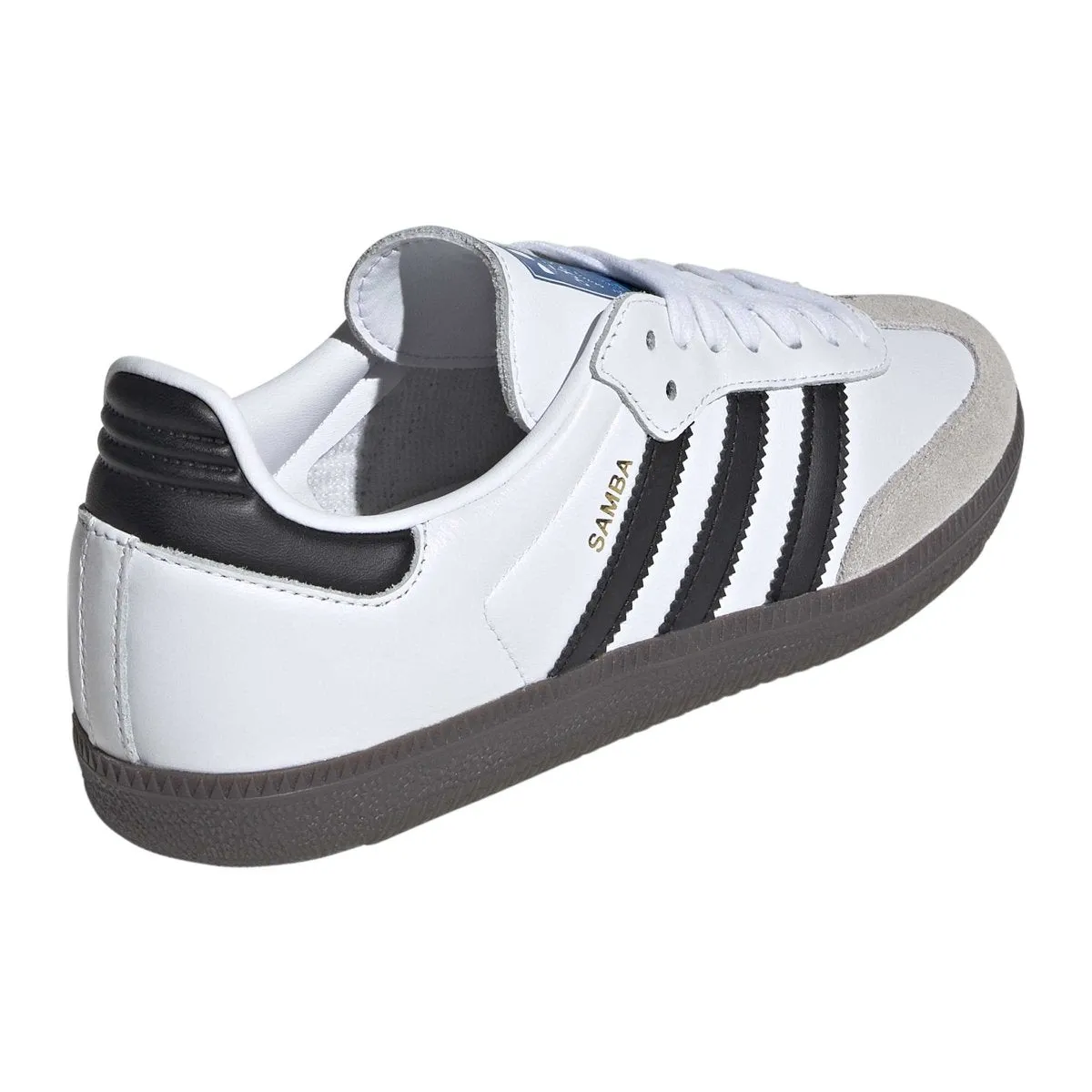 Adidas Kinderschuhe (Grundschule) Samba OG Weiß/Schwarz/Gummi