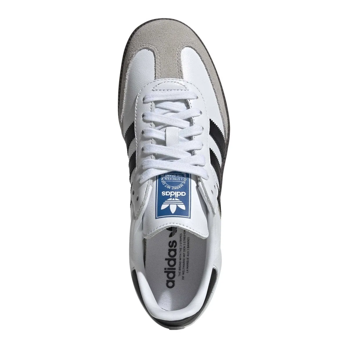 Adidas Kinderschuhe (Grundschule) Samba OG Weiß/Schwarz/Gummi
