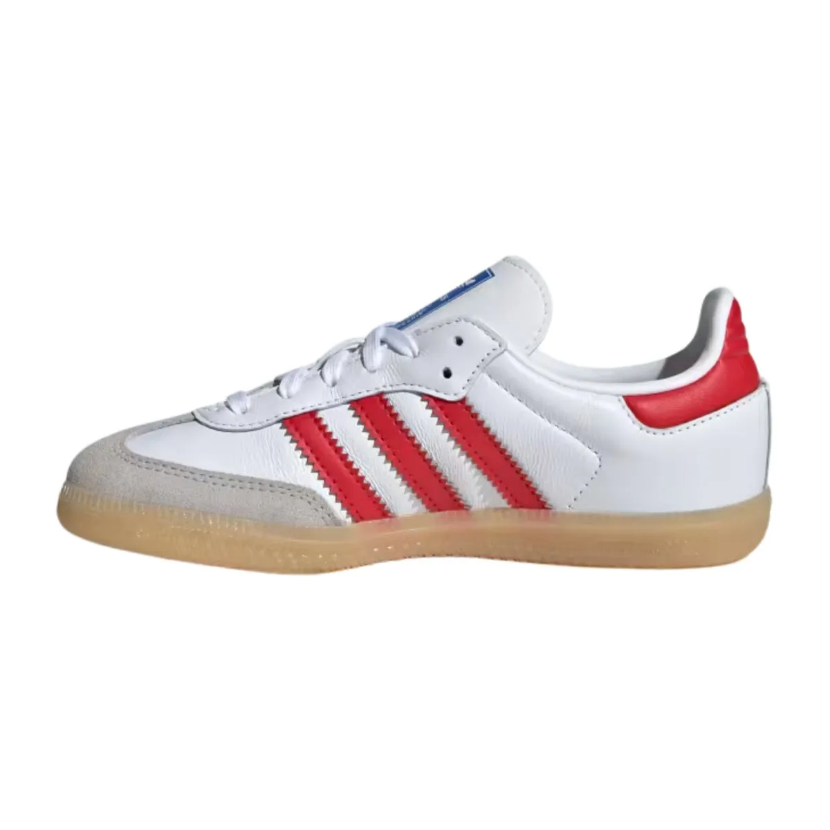 Adidas Kinderschuhe (Vorschule) Samba OG Wolkenweiß/College-Rot/Gummi