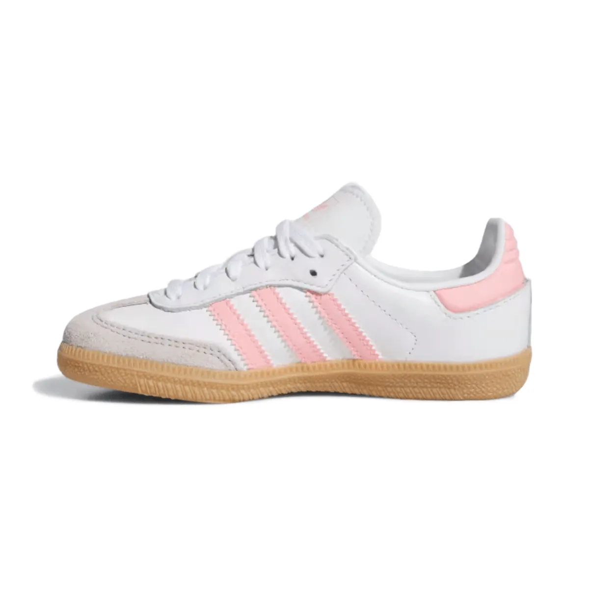Adidas Kinderschuhe (Vorschule) Samba OG Wolkenweiß/Halbrosa Glitzer/Gummi