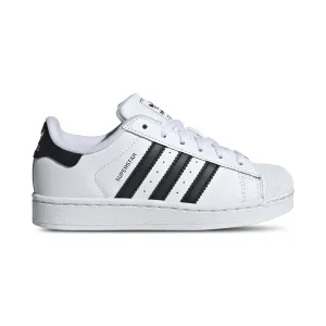 Adidas Kinderschuhe (Vorschule) Superstar II Wolkenweiß/Core Schwarz/Wolkenweiß