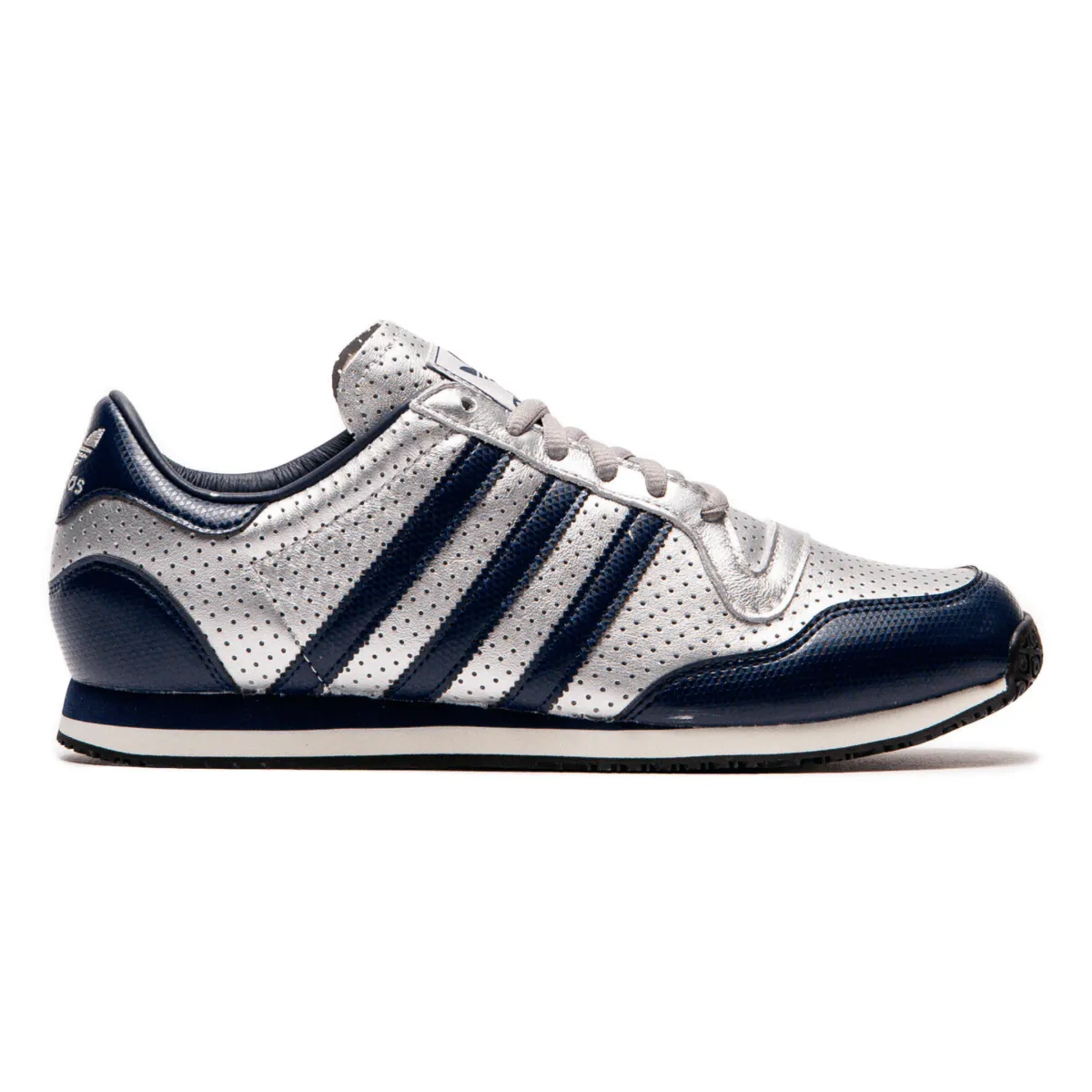 Adidas Herren Galaxy OG Silber Metallic/Nacht Indigo/Off White Adidas Schuhe