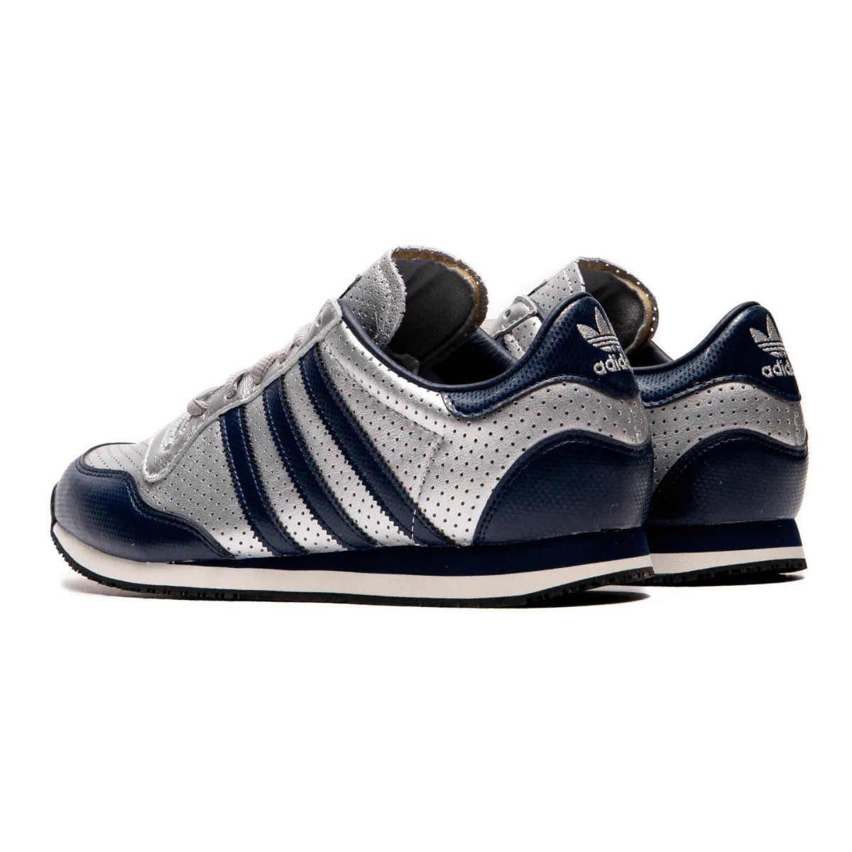 Adidas Herren Galaxy OG Silber Metallic/Nacht Indigo/Off White Adidas Schuhe
