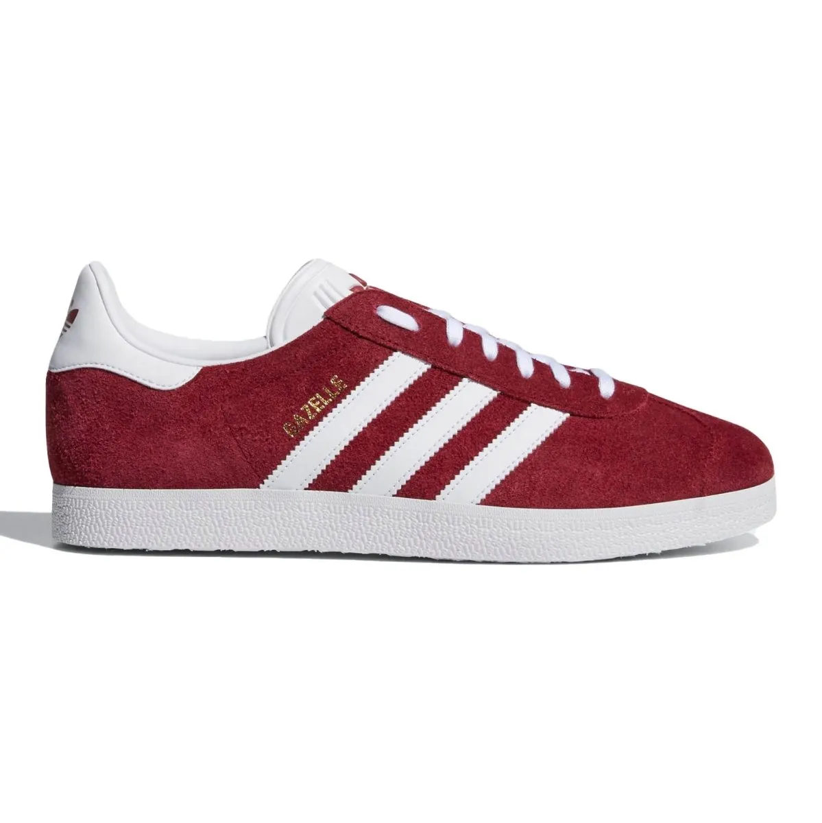 Adidas Herren Gazelle Burgunder/Weiß Adidas Schuhe