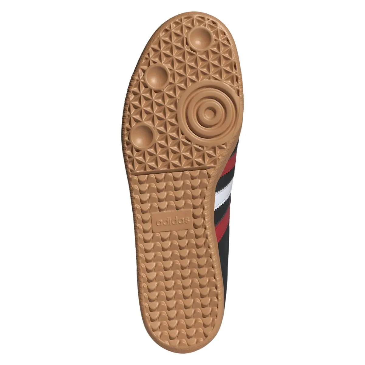 Adidas Herren Samba OG Kernschwarz/Besseres Scharlachrot/Gummi Adidas Schuhe