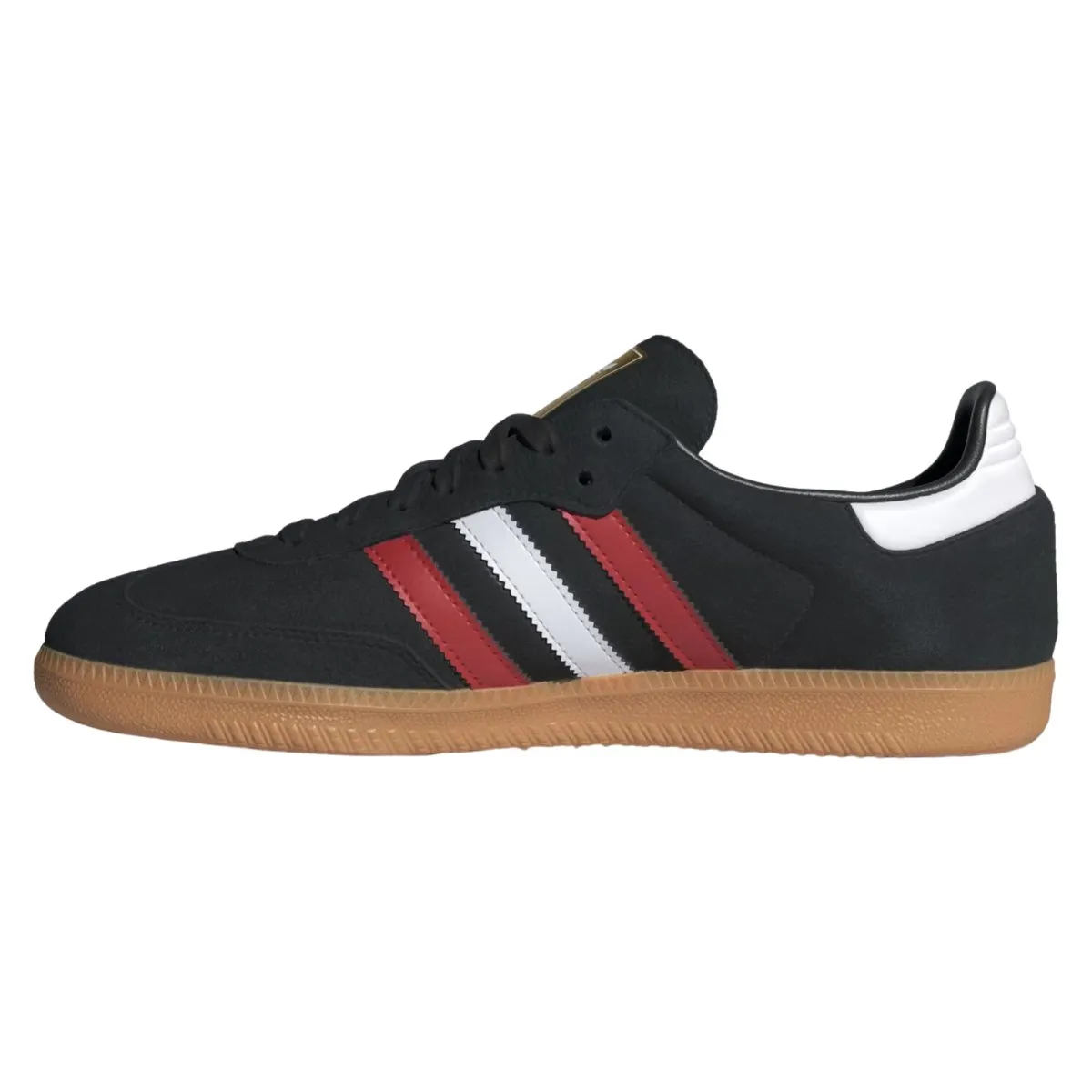 Adidas Herren Samba OG Kernschwarz/Besseres Scharlachrot/Gummi Adidas Schuhe