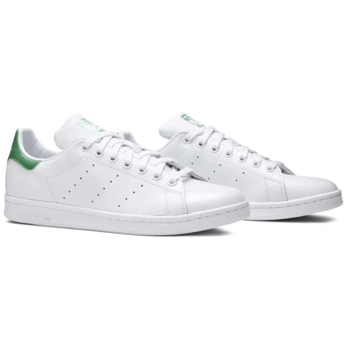 Adidas Herren Stan Smith Wolkenweiß/Core Weiß/Grün Adidas Schuhe