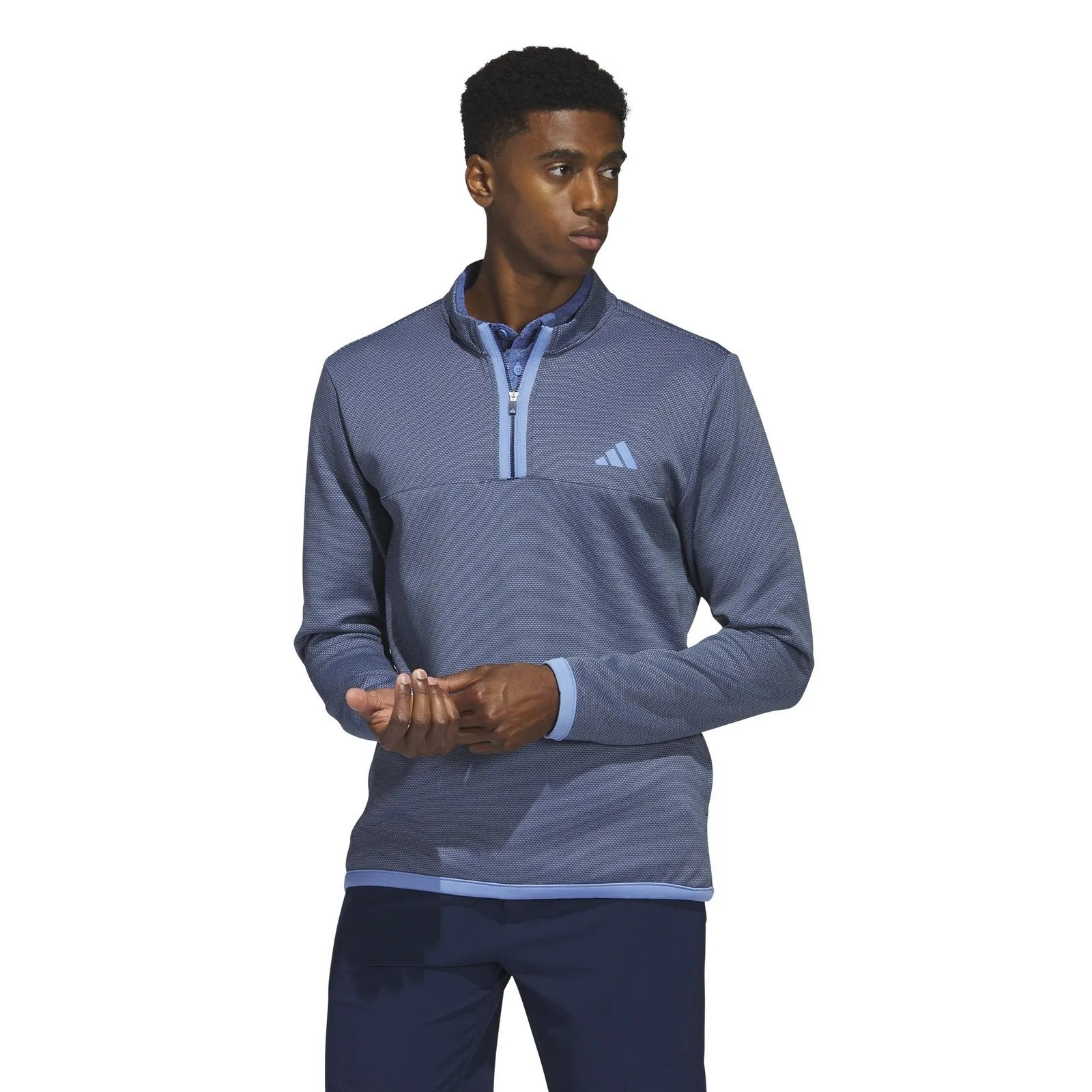 adidas Microdot 1/4-Zip Golf-Mittelstrick HS7588