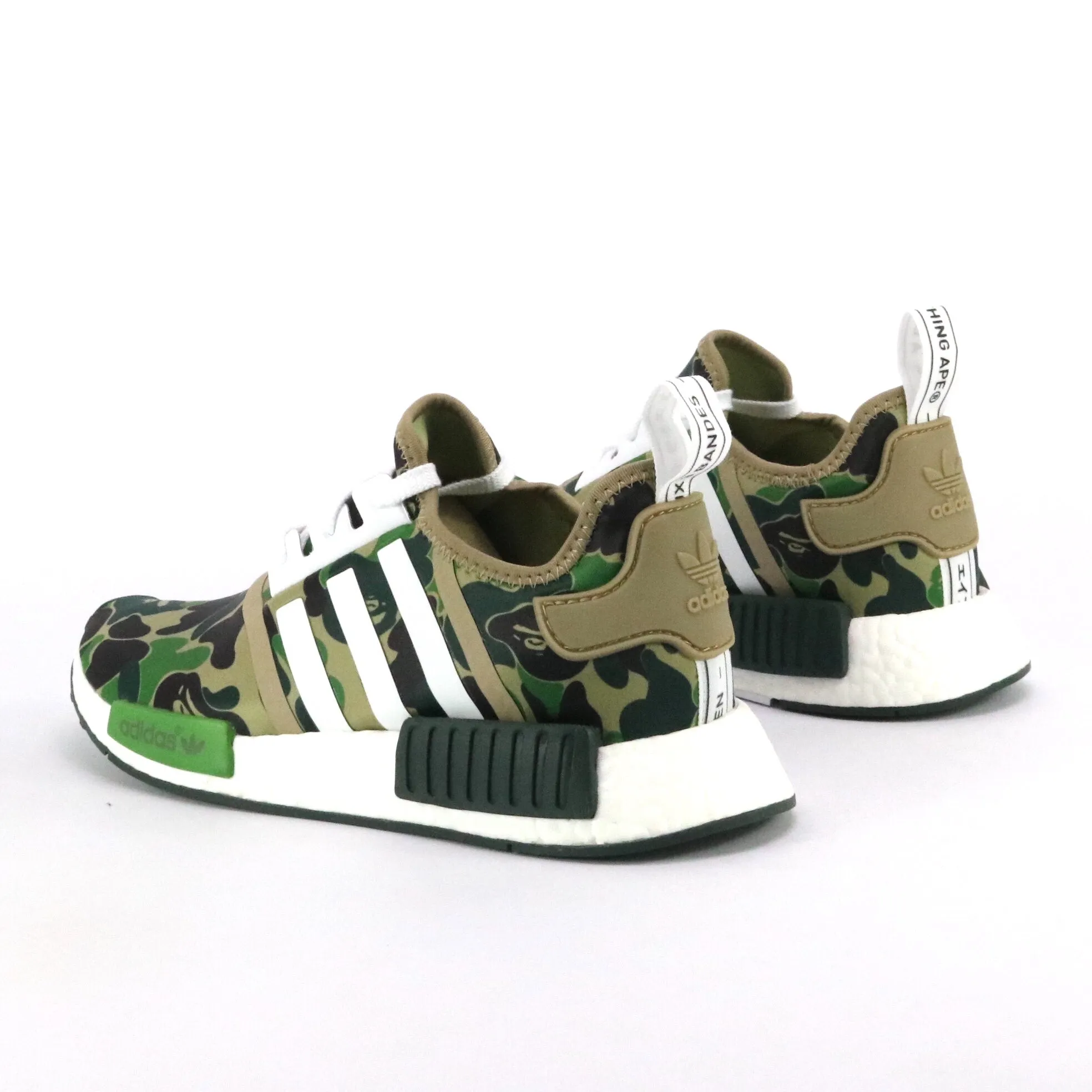 Adidas NMD R1 Bape Olive Camo Adidas Sneakers