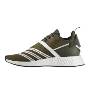 Adidas NMD R2 White Mountaineering Trace Olive Sneakers