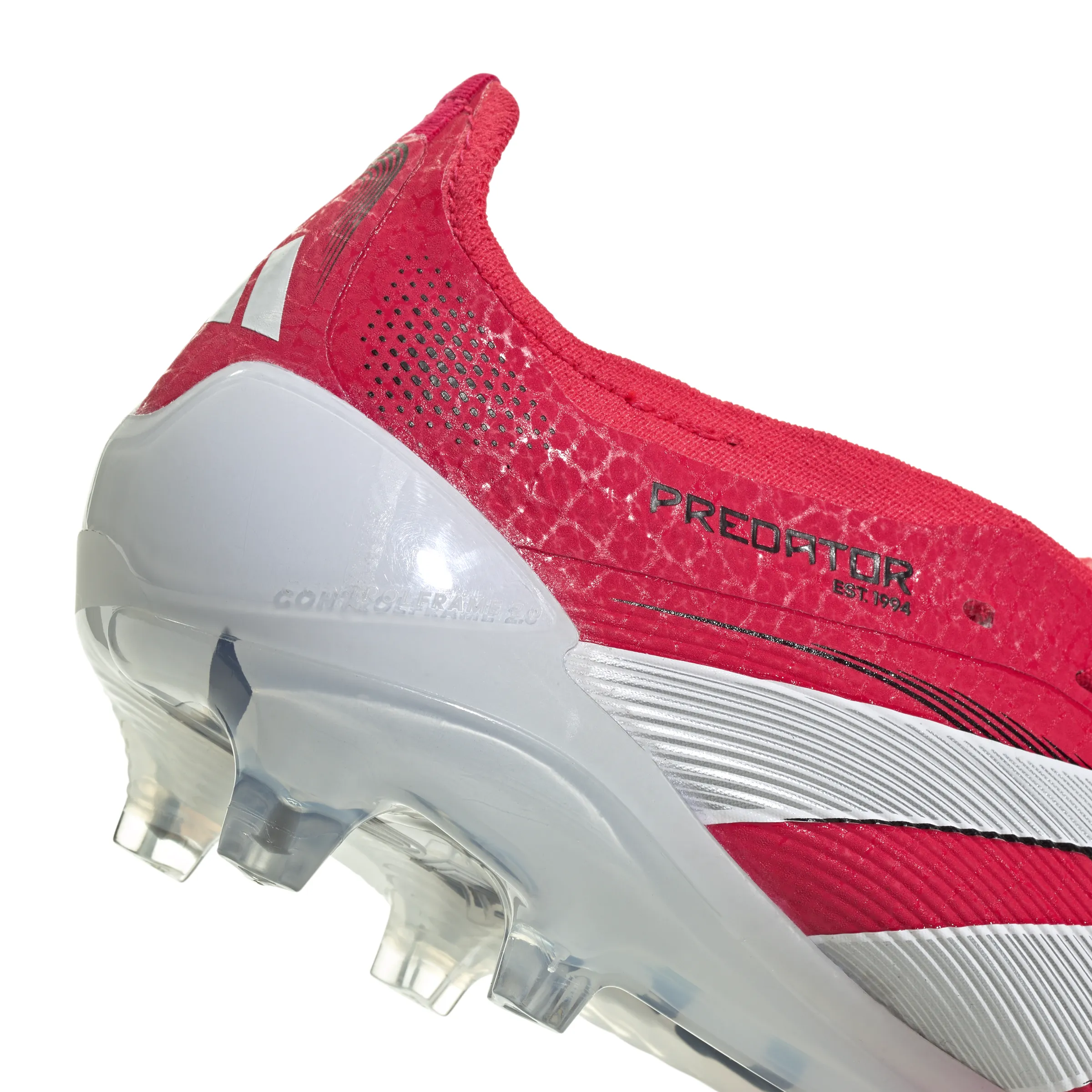 adidas Predator Elite FT FG Fester Boden - Klarrot/Fußweiß/Kernschwarz