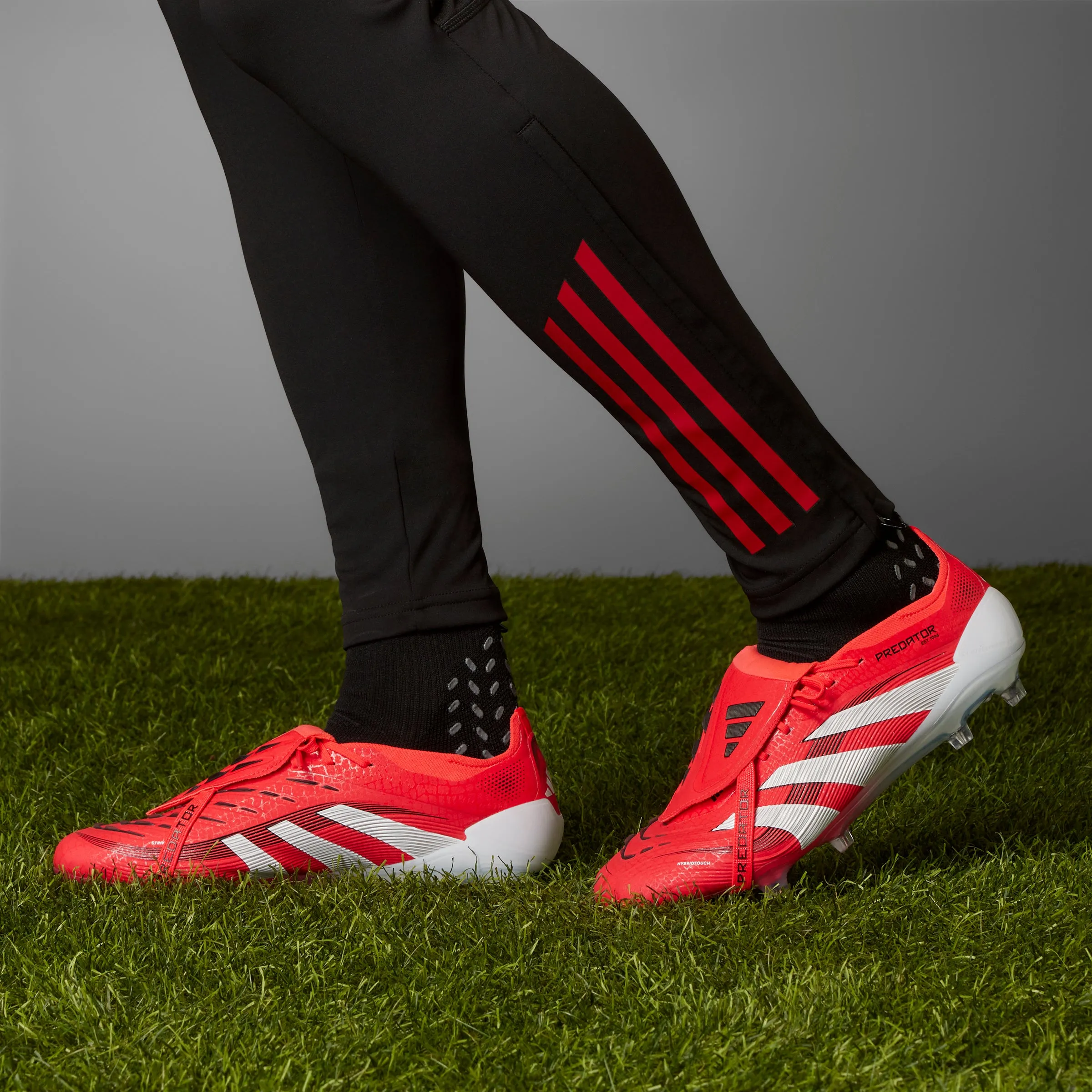 adidas Predator Elite FT FG Fester Boden - Klarrot/Fußweiß/Kernschwarz