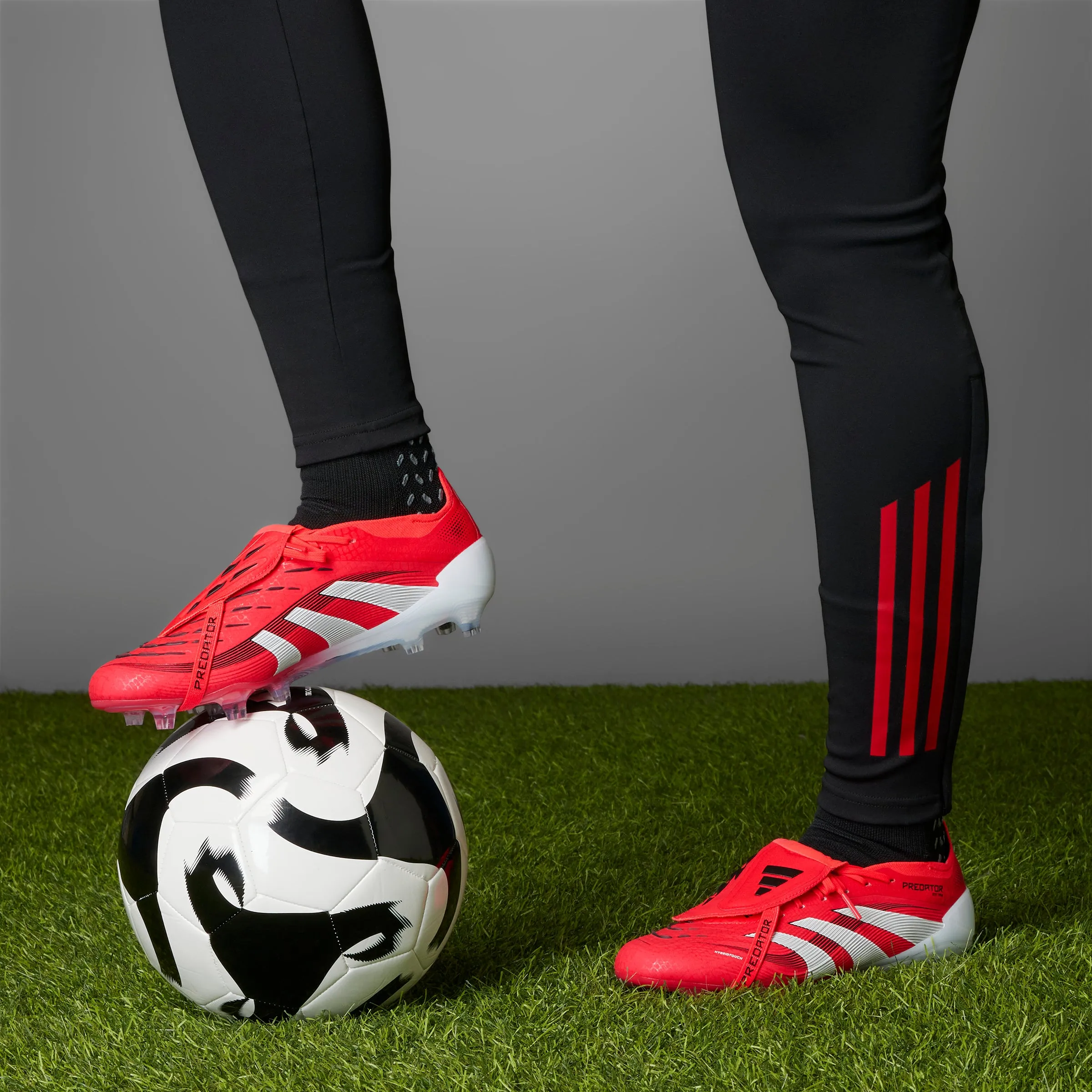 adidas Predator Elite FT FG Fester Boden - Klarrot/Fußweiß/Kernschwarz