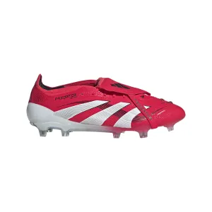 adidas Predator Elite FT FG Fester Boden - Klarrot/Fußweiß/Kernschwarz