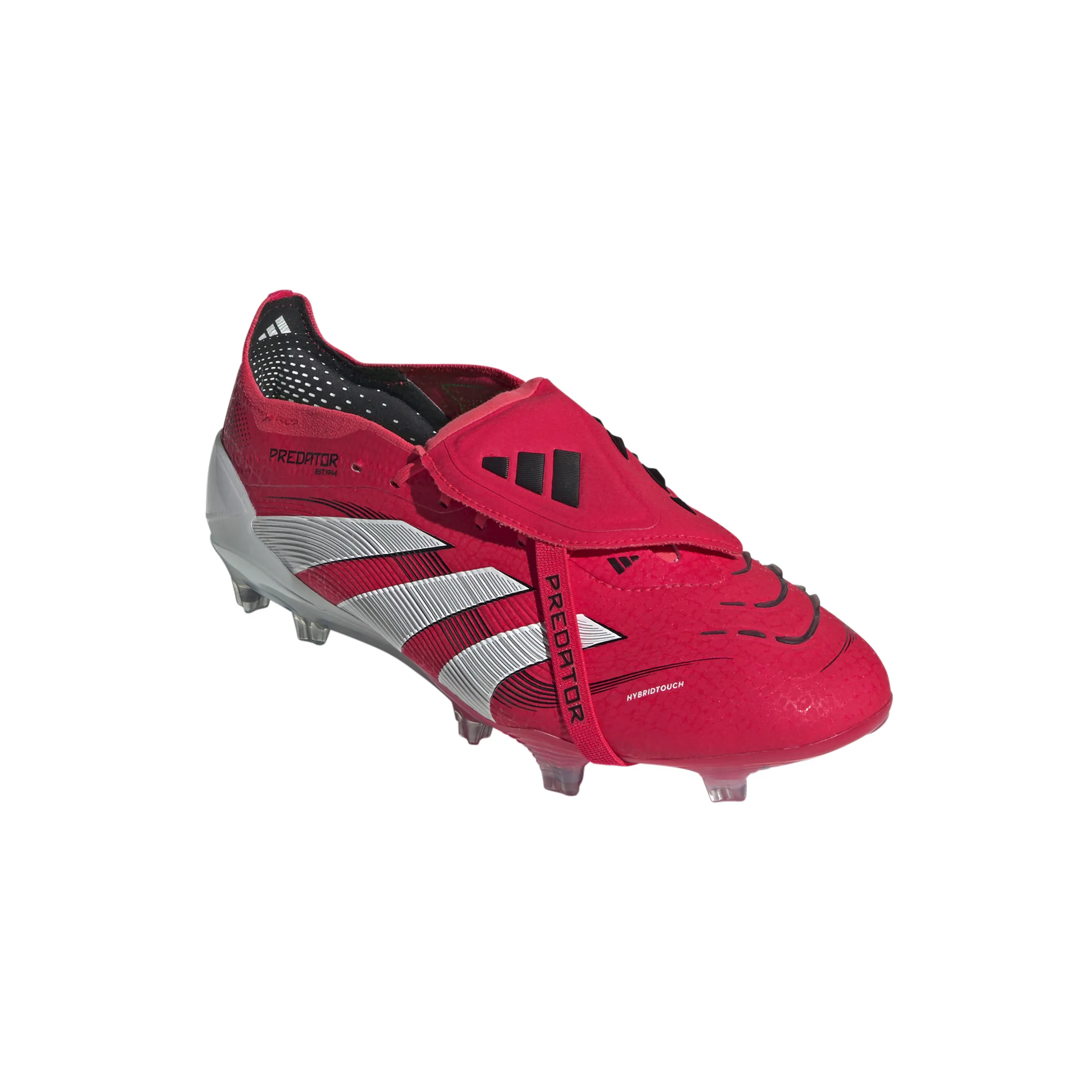 adidas Predator Elite FT FG Fester Boden - Klarrot/Fußweiß/Kernschwarz