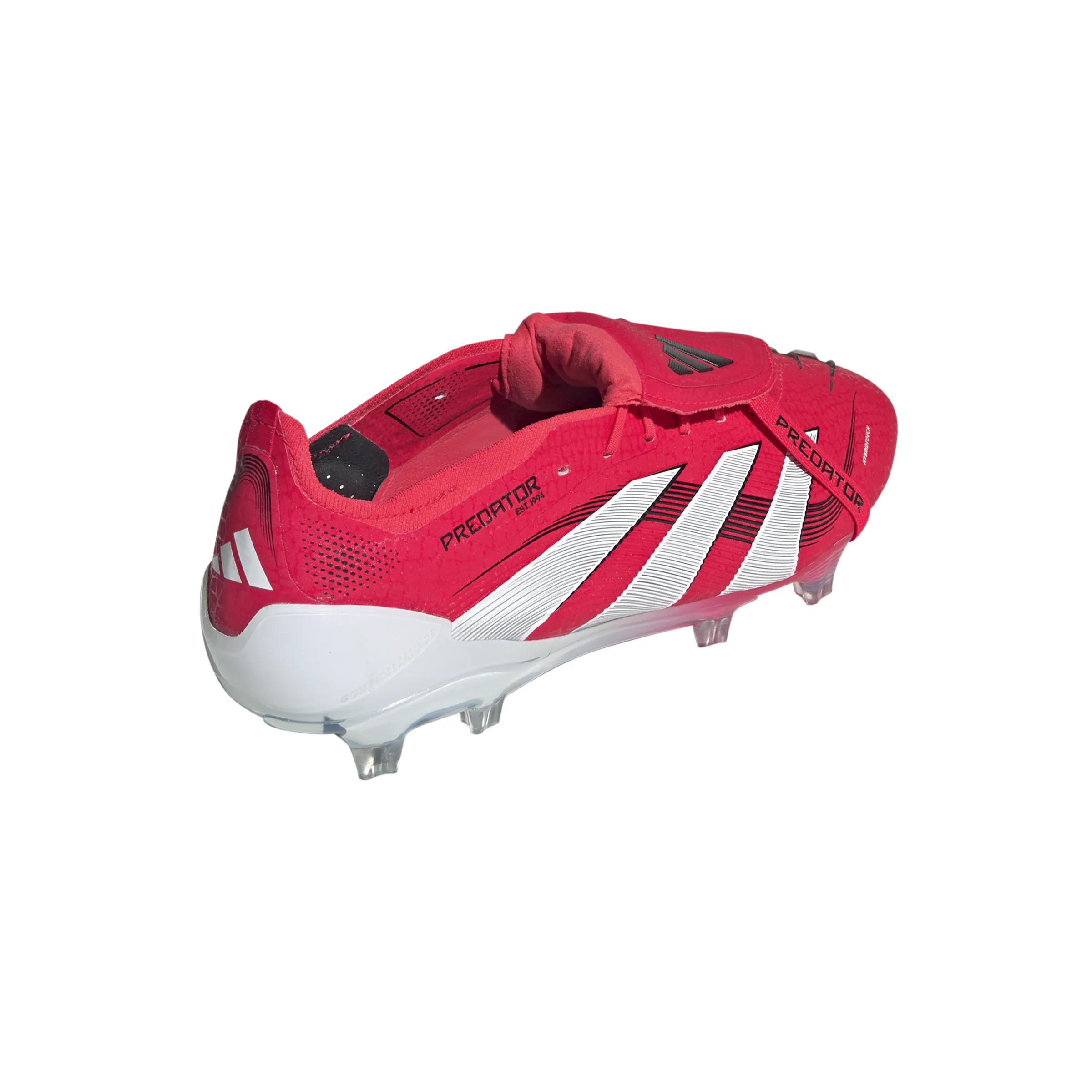 adidas Predator Elite FT FG Fester Boden - Klarrot/Fußweiß/Kernschwarz
