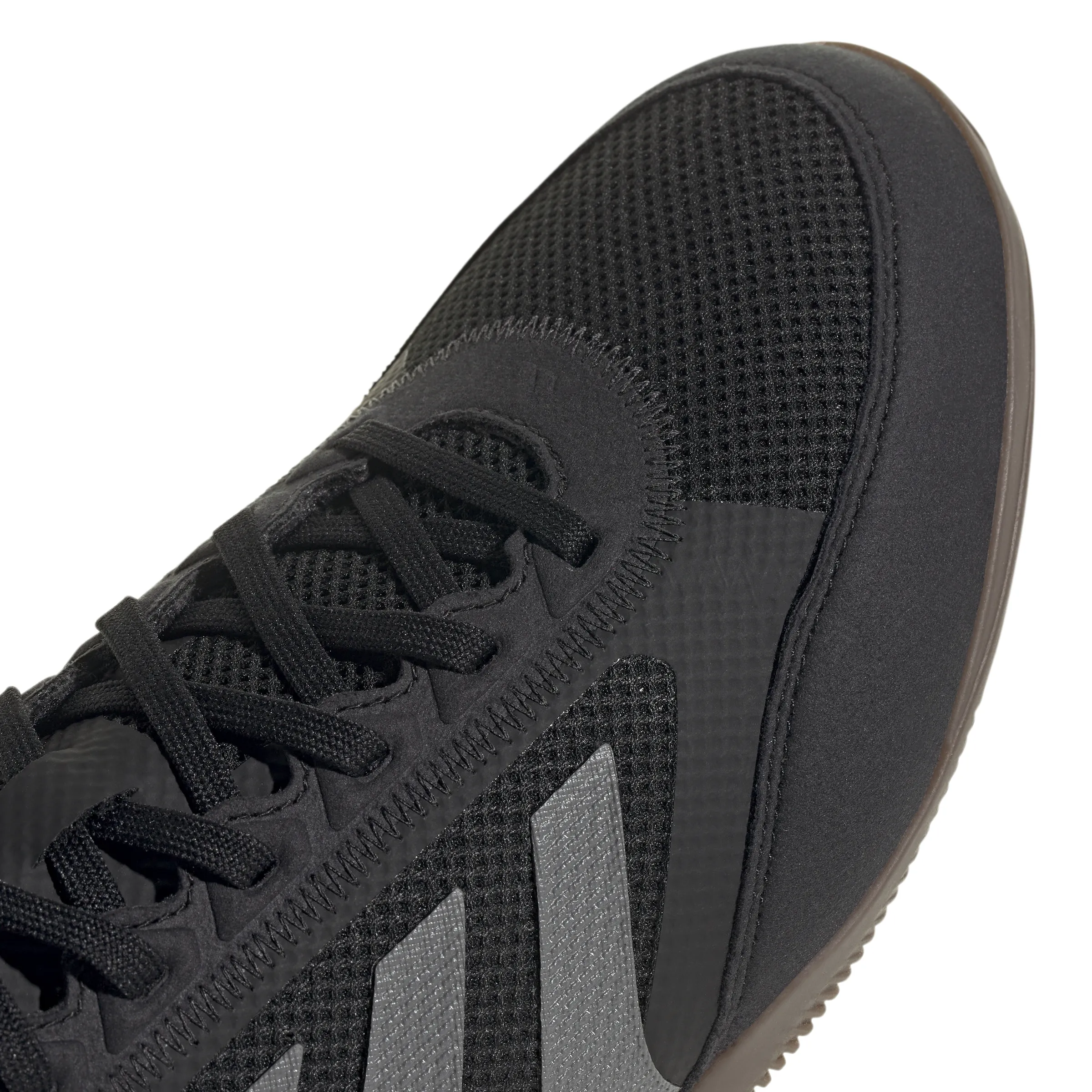 adidas Predator League IN Hallenfußballschuhe - Kernschwarz/Grau Vier/Luzidrot