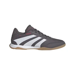 adidas Predator League IN Hallenfußballschuhe - grau strata/ftwr weiß/luzides Rot