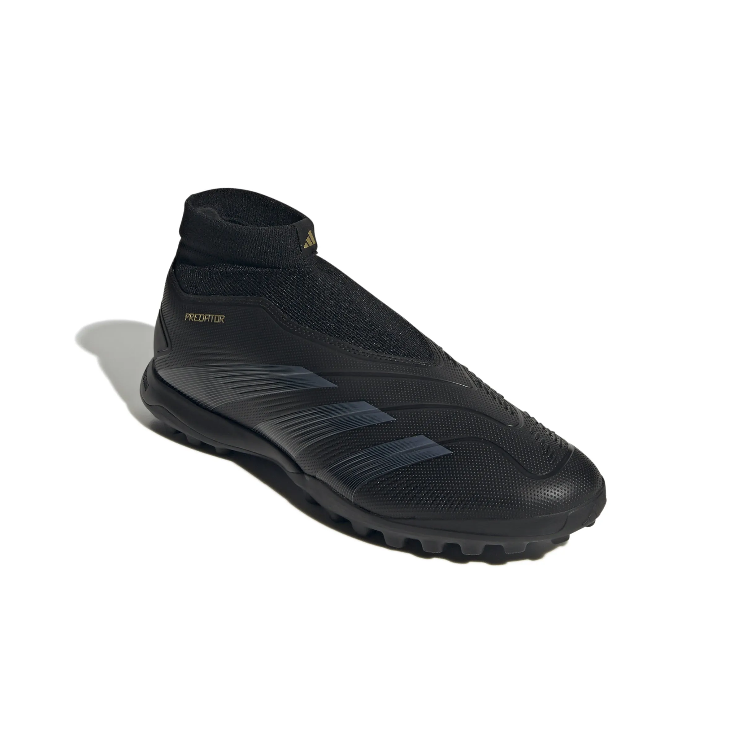 adidas Predator League LL TF Fußballschuhe für Kunstrasen - Schwarz/Kohle/Gold