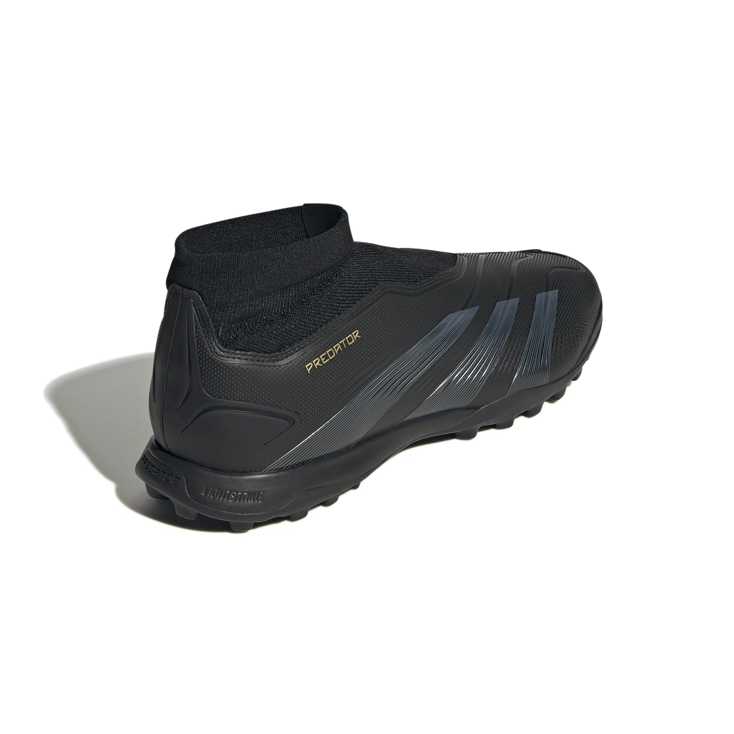 adidas Predator League LL TF Fußballschuhe für Kunstrasen - Schwarz/Kohle/Gold