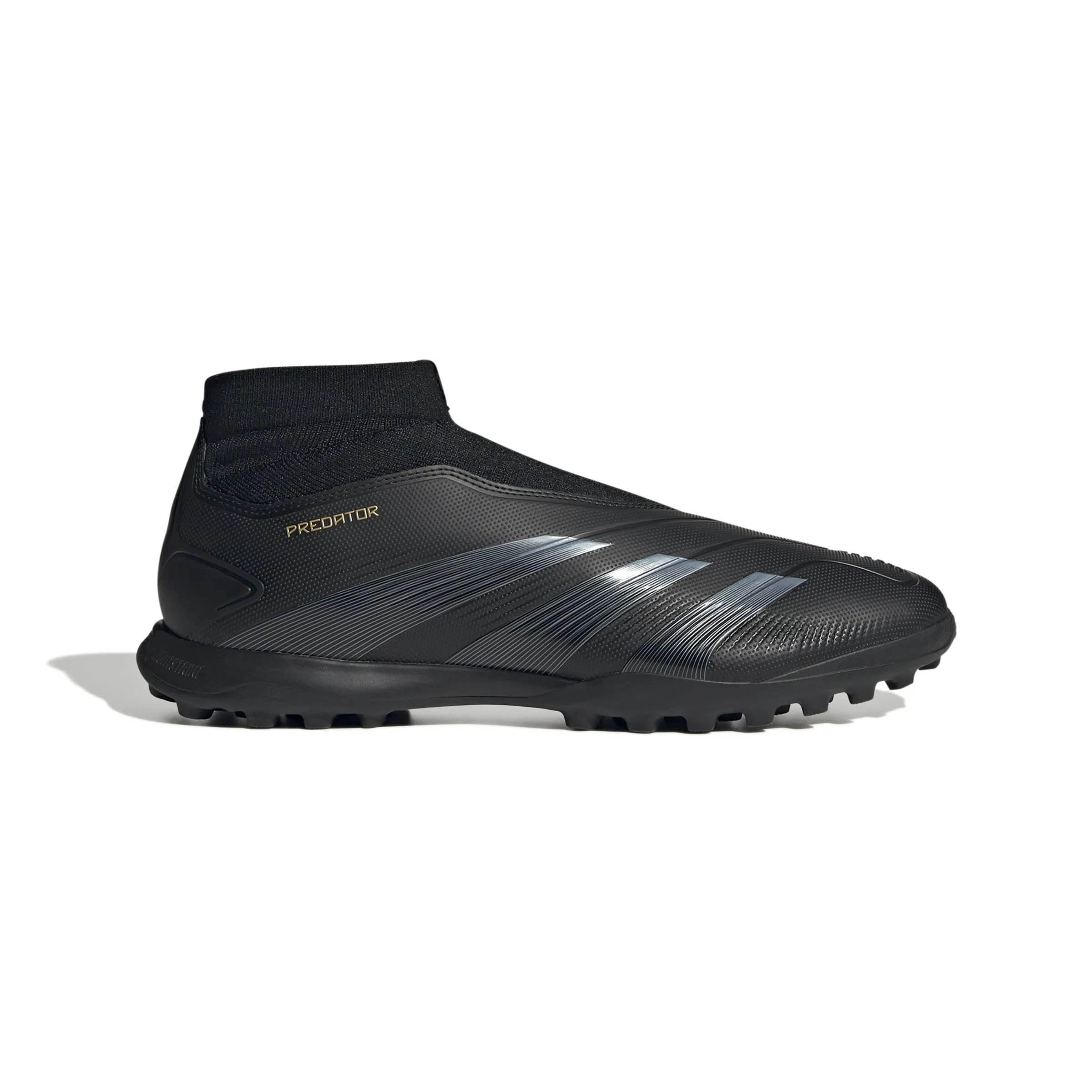 adidas Predator League LL TF Fußballschuhe für Kunstrasen - Schwarz/Kohle/Gold