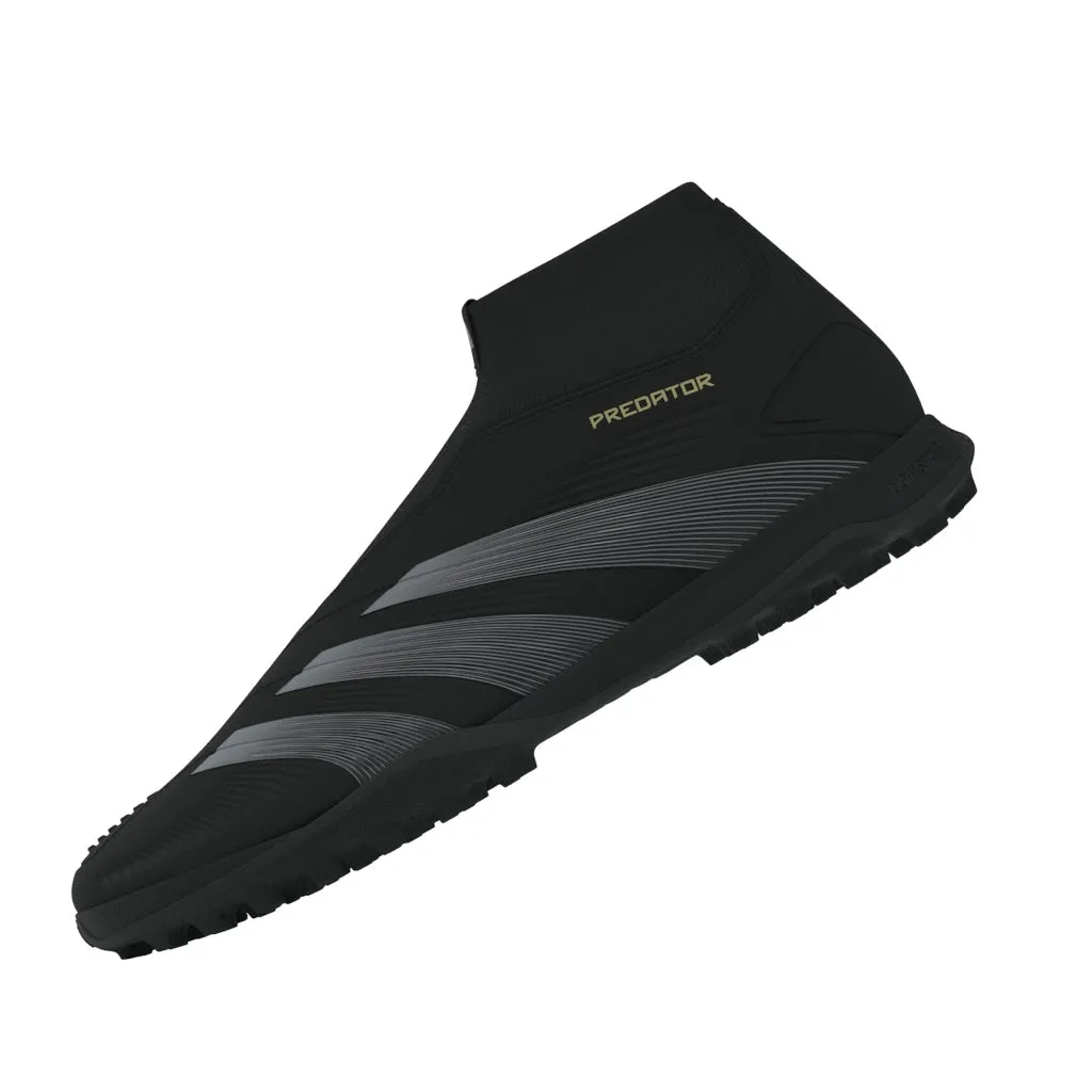 adidas Predator League LL TF Fußballschuhe für Kunstrasen - Schwarz/Kohle/Gold