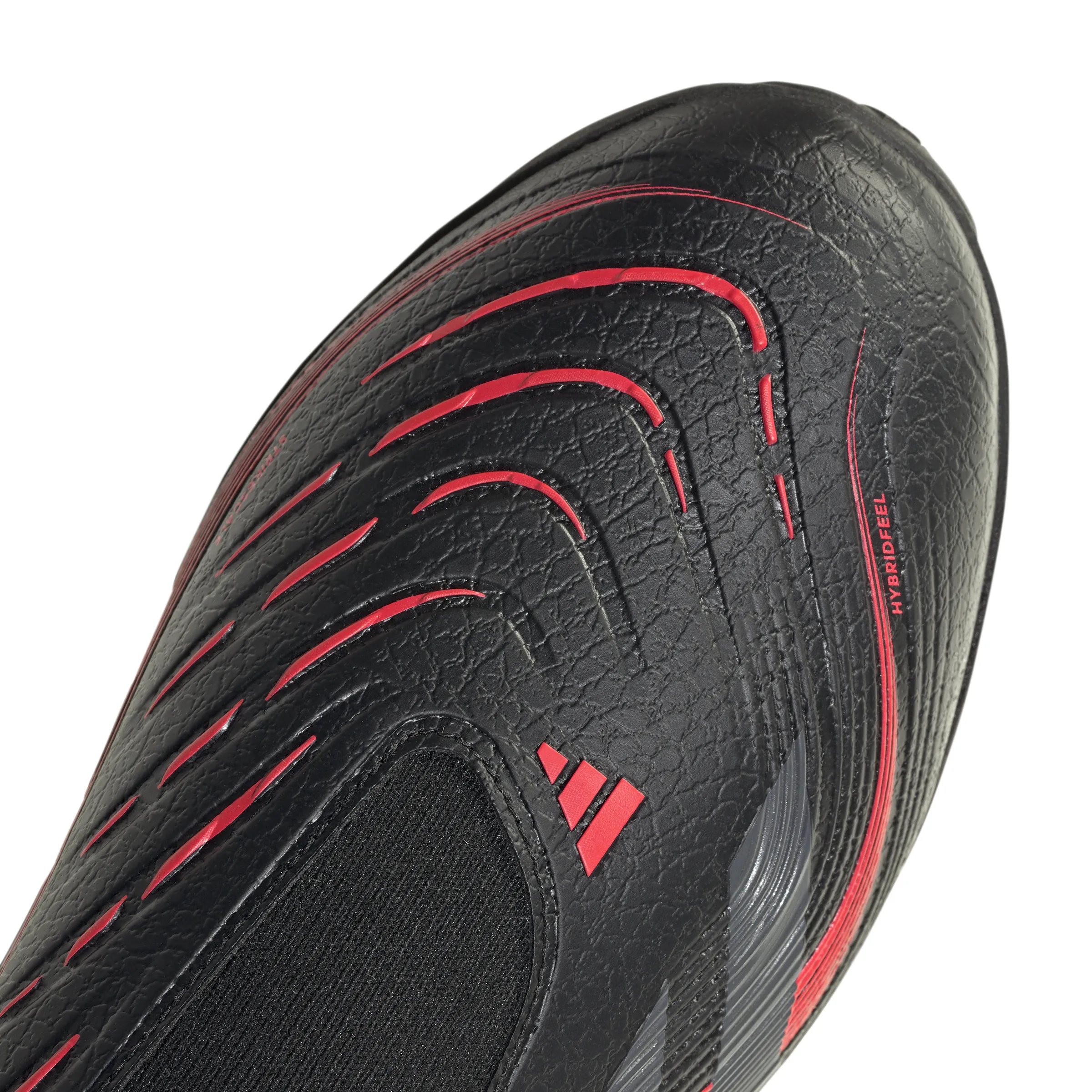 adidas Predator League LL TF Fußballschuhe für Kunstrasen - Kernschwarz/Grau Vier/Luzides Rot