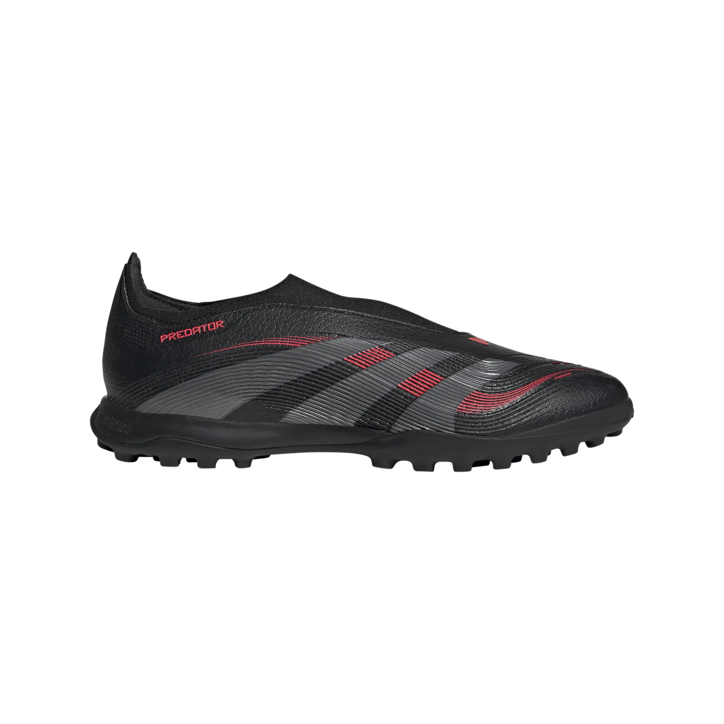 adidas Predator League LL TF Fußballschuhe für Kunstrasen - Kernschwarz/Grau Vier/Luzides Rot