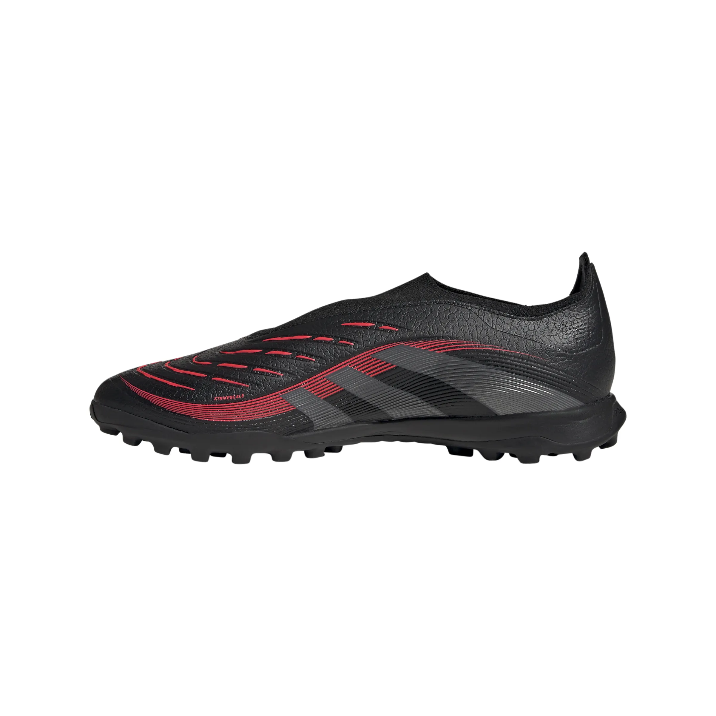 adidas Predator League LL TF Fußballschuhe für Kunstrasen - Kernschwarz/Grau Vier/Luzides Rot