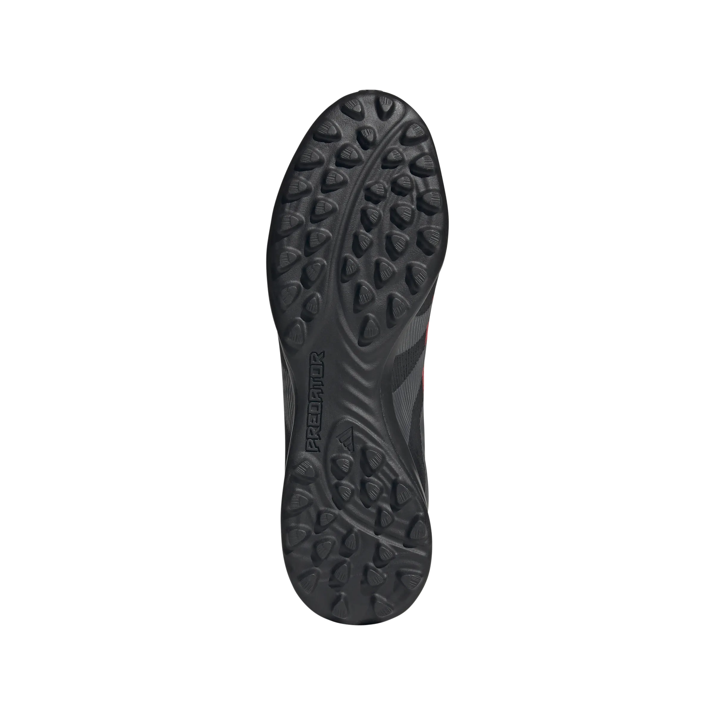 adidas Predator League TF Fußballschuhe für Kunstrasen - Kernschwarz/Grau Vier/Luzidrot