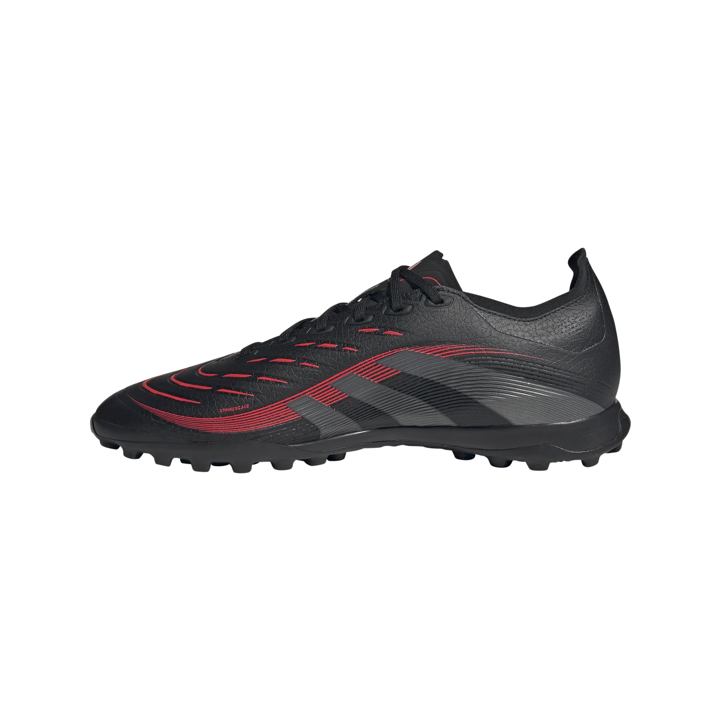 adidas Predator League TF Fußballschuhe für Kunstrasen - Kernschwarz/Grau Vier/Luzidrot