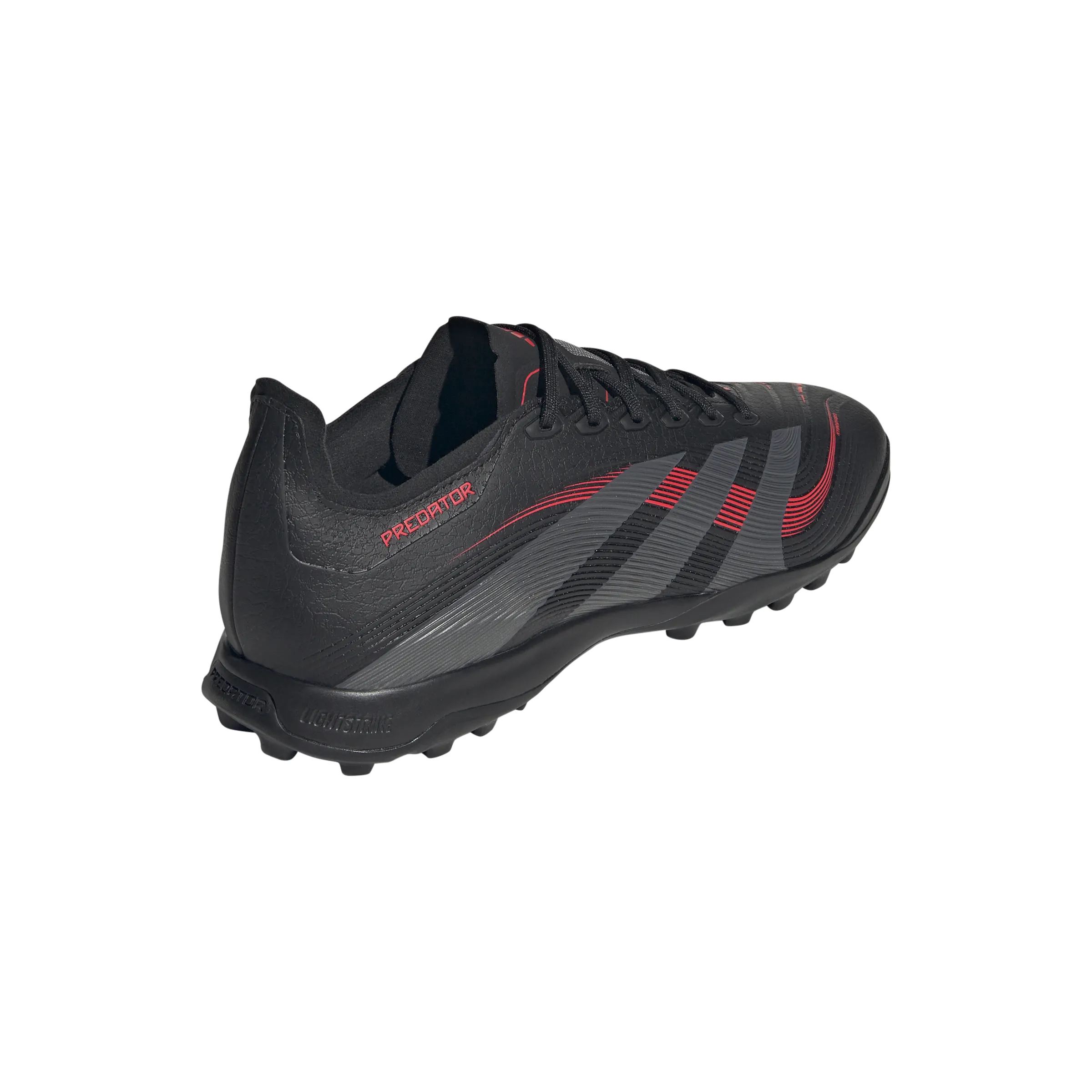 adidas Predator League TF Fußballschuhe für Kunstrasen - Kernschwarz/Grau Vier/Luzidrot