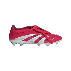 adidas Predator Pro FT FG Fußballschuhe für festen Untergrund - klarer Rot/FTWR Weiß/Kernschwarz