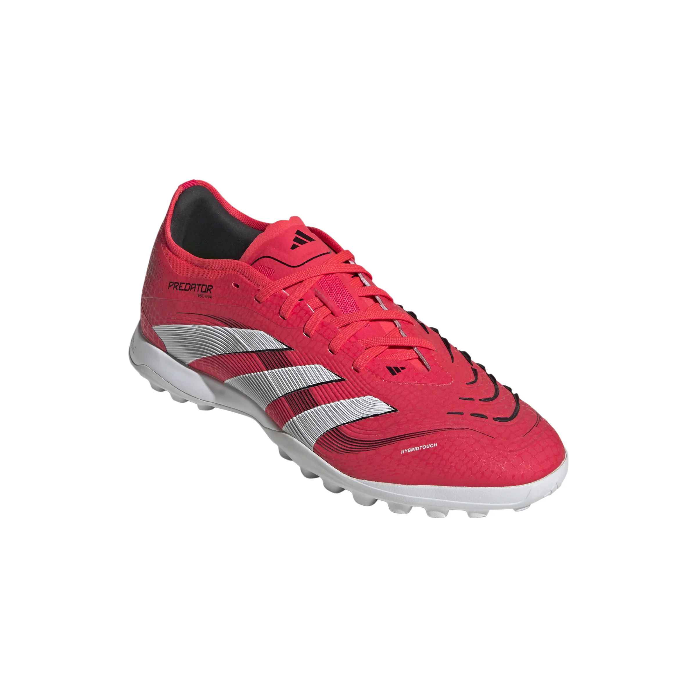 adidas Predator Pro TF Fußballschuhe - klarer Rot/ftwr Weiß/Kern Schwarz