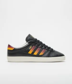 Adidas Puig Hallenschuhe - Core Schwarz / Shadow Rot / Crew Gelb Adidas