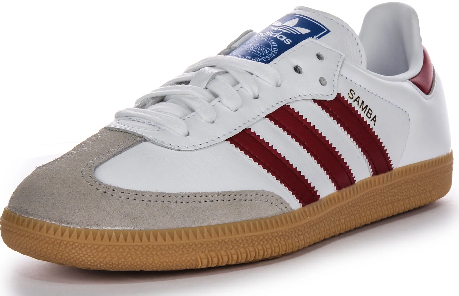Adidas Samba OG in Weiß-Rot Schuhe Adidas