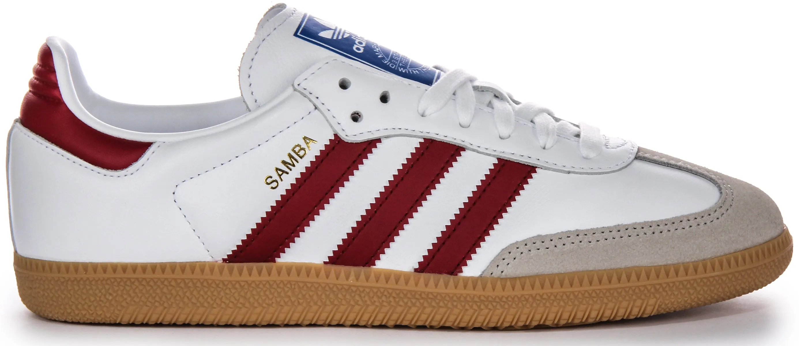 Adidas Samba OG in Weiß-Rot Schuhe Adidas