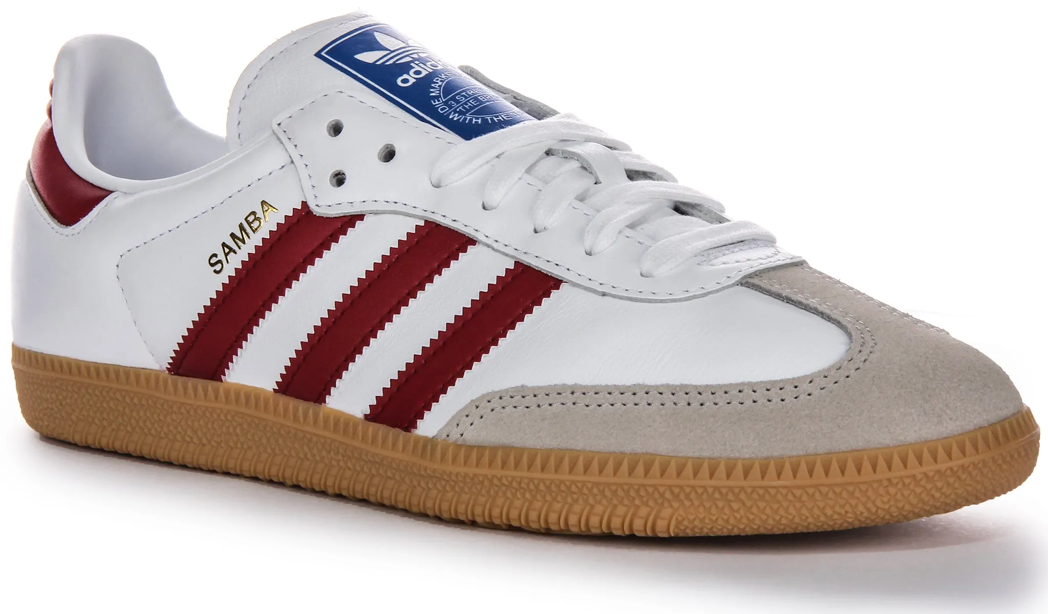 Adidas Samba OG in Weiß-Rot Schuhe Adidas