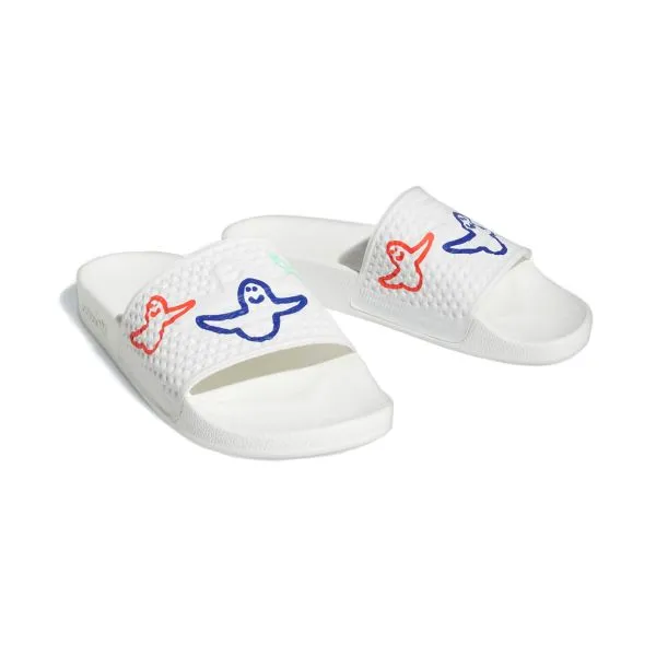 Adidas - Shmoofoil Slides (Weiß/Rot) Adidas Schuhe