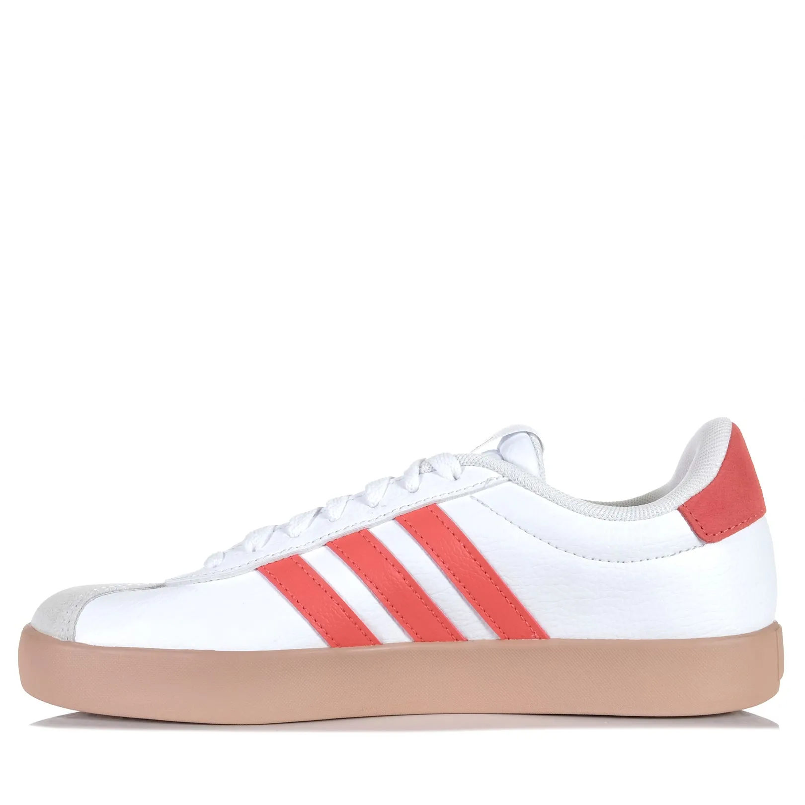 Adidas Schuhe Adidas VL Court 3.0 Damen Weiß/Vorgetragenes Scharlachrot