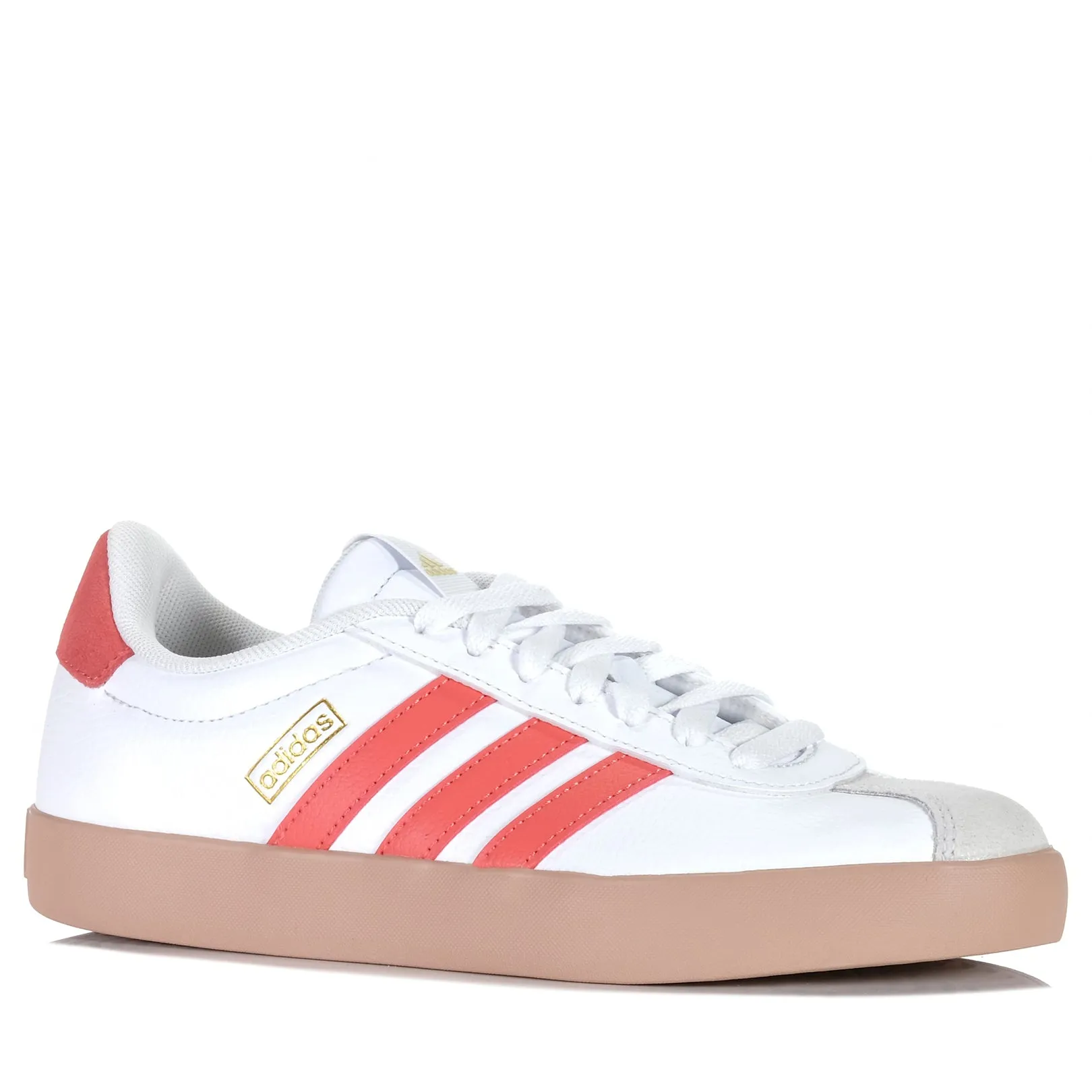 Adidas Schuhe Adidas VL Court 3.0 Damen Weiß/Vorgetragenes Scharlachrot