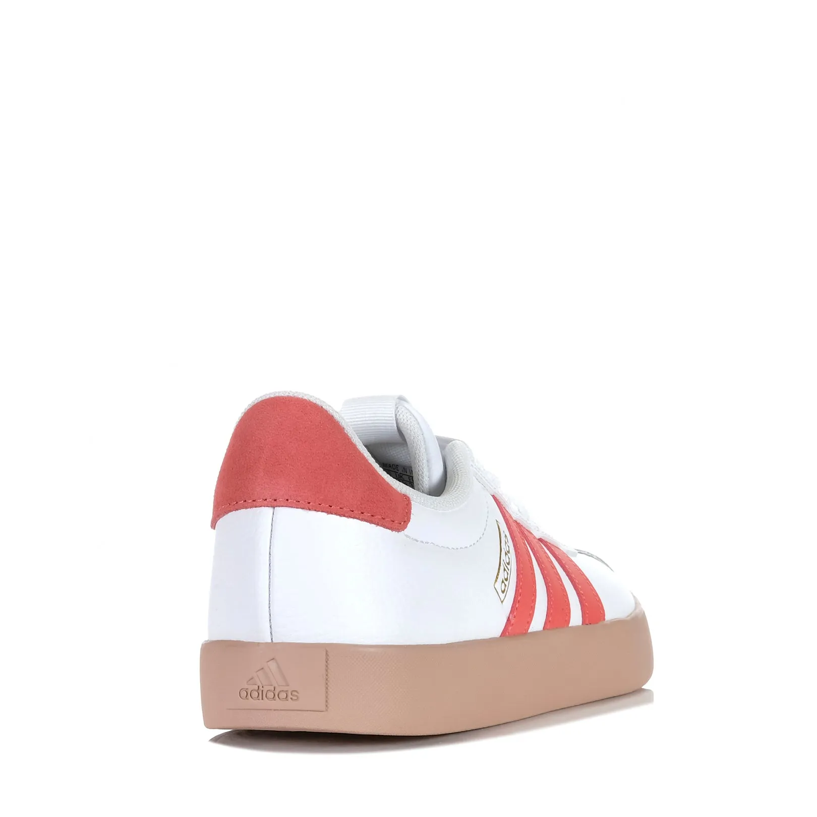 Adidas Schuhe Adidas VL Court 3.0 Damen Weiß/Vorgetragenes Scharlachrot
