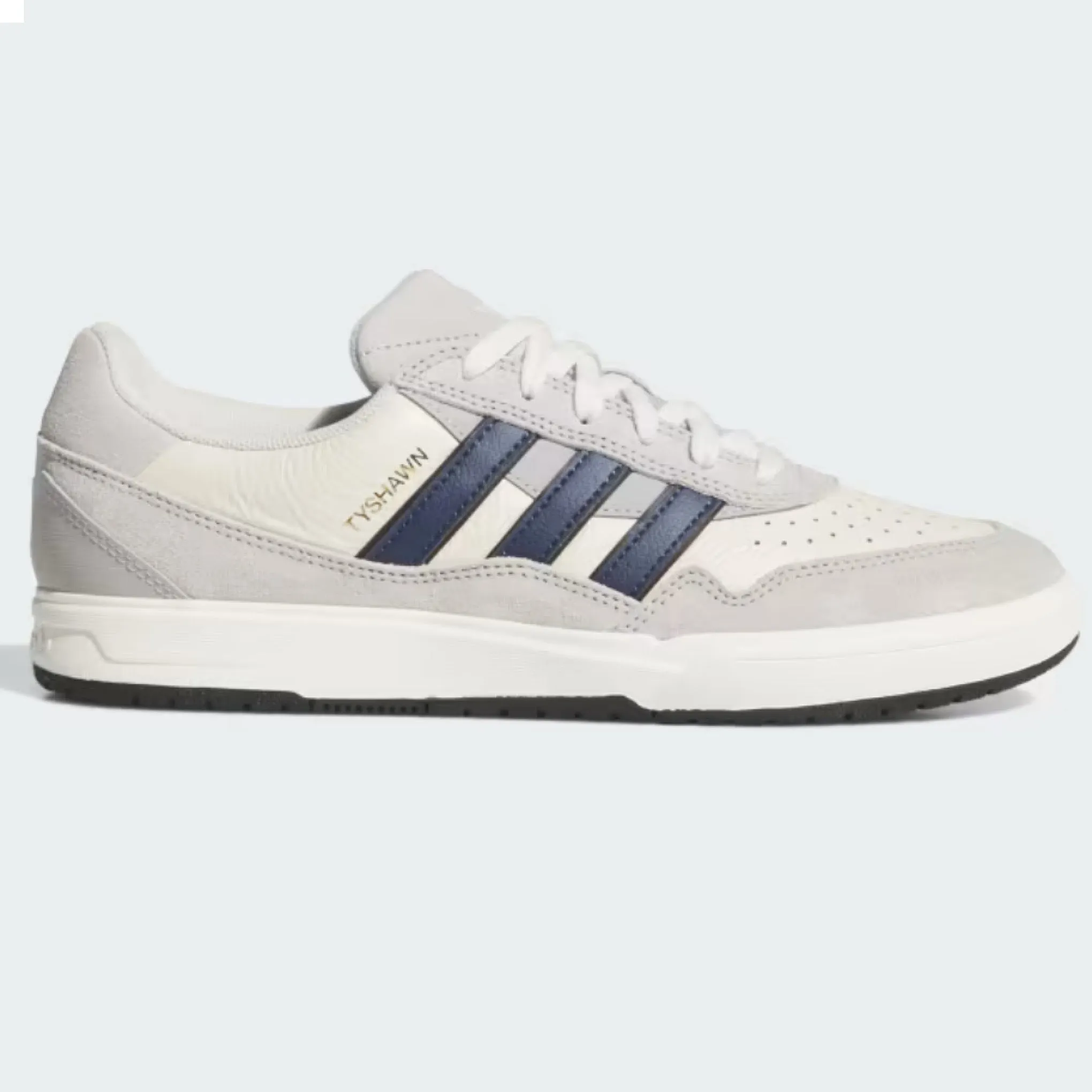 Adidas - Tyshawn II - Grau / Collage Marineblau / Weiß Adidas Kleidung