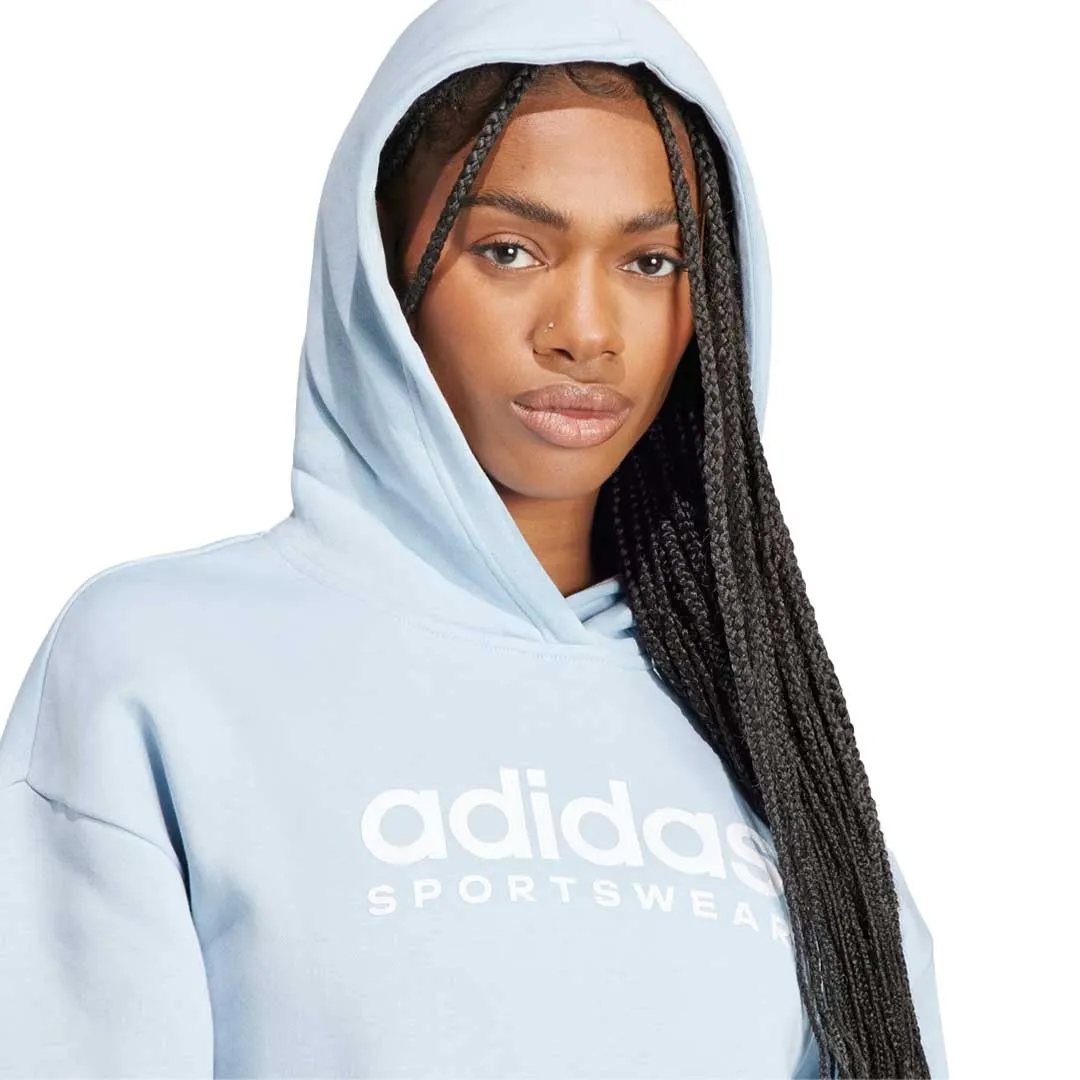 adidas - Damen All SZN Fleece Grafik Kapuzenpullover (IL3238)