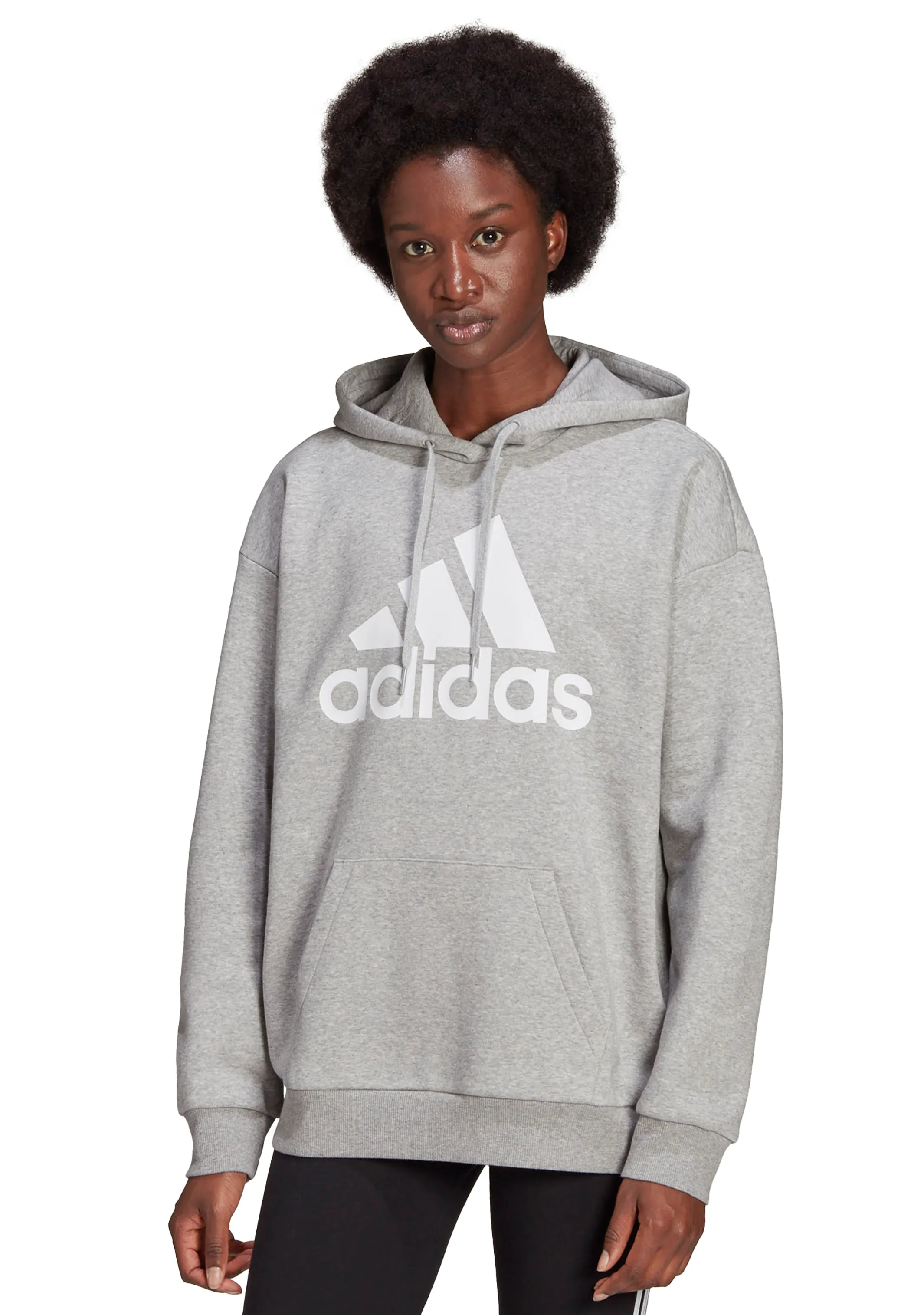 Adidas Damen Essential Boyfriend Logo Hoodie